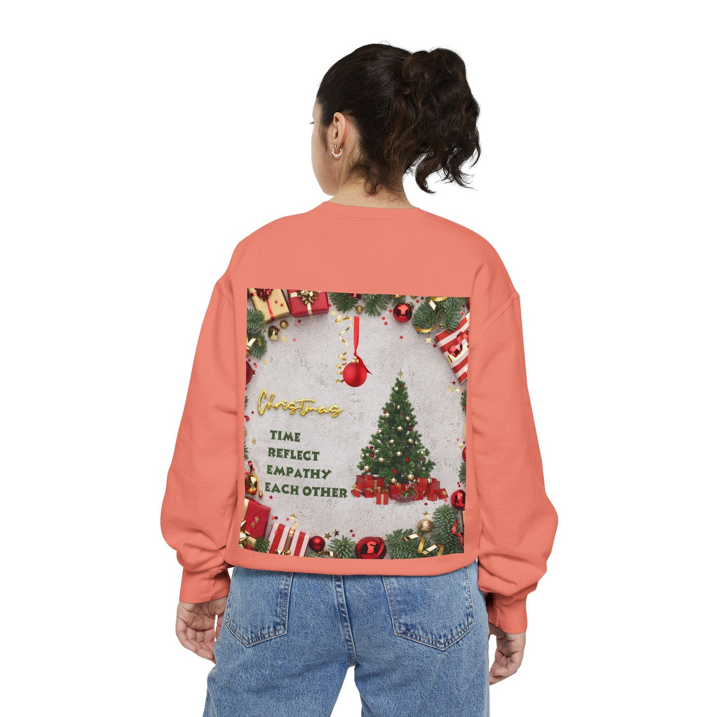 Cozy Holiday Sweatshirt - A New Life, New Hope, New Beginning, Christmas Gift, Unisex Apparel, Festive Wear, Winter Fashion