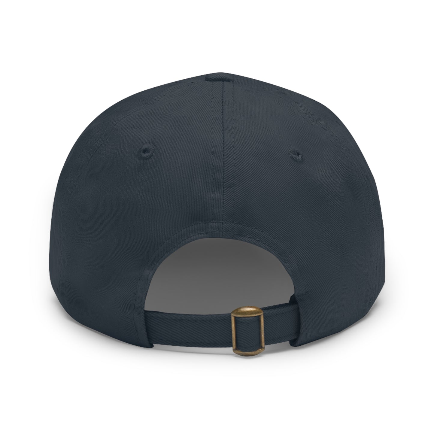 DIOS PATRIA LIBERTAD EL DOMINICANITO ESE Dad Hat with Leather Patch (Rectangle)