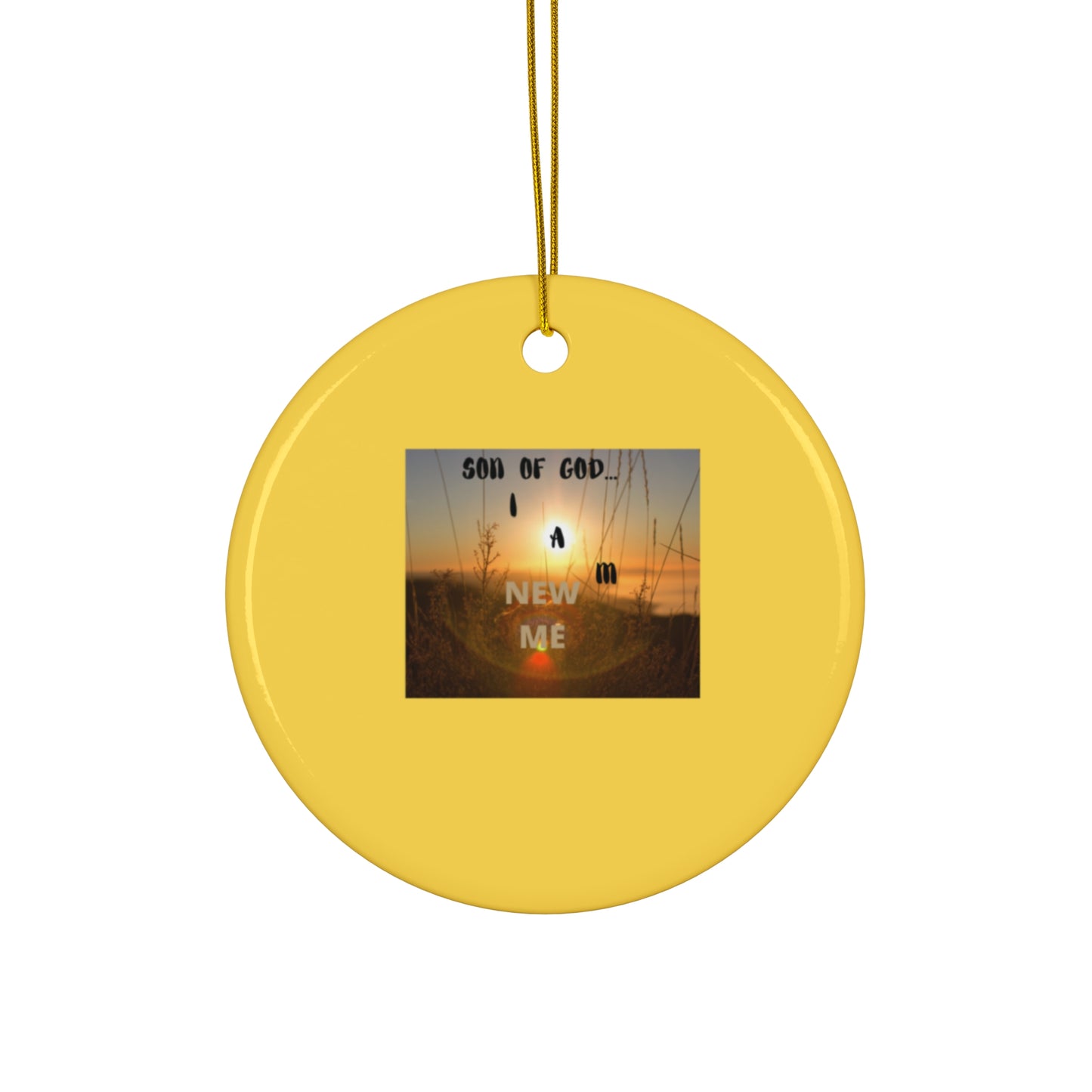 SON OF GOD Ceramic Ornament, 4 Shapes