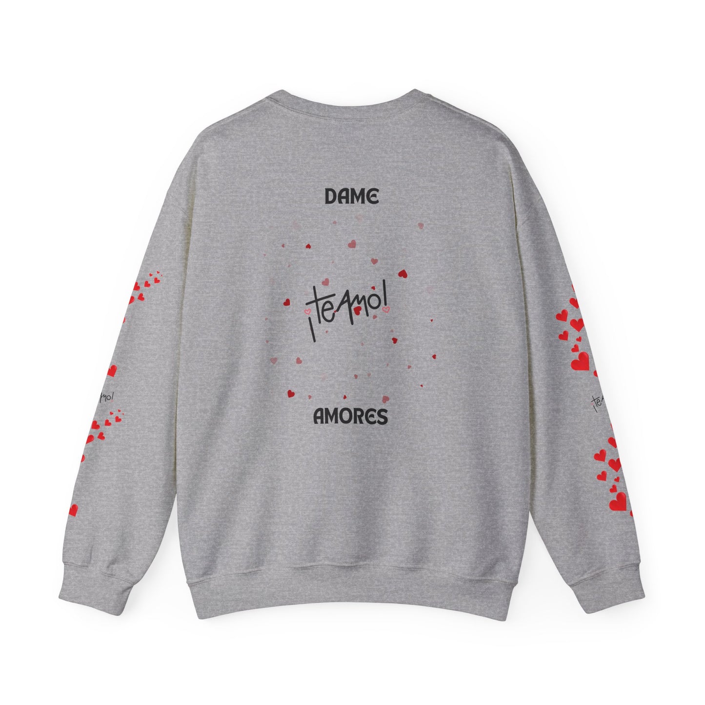 YOU AND ME Romantic Crewneck Sweatshirt, Valentine's Day Gift, Heart Sweatshirt, Unisex Love Hoodie, Couples Apparel