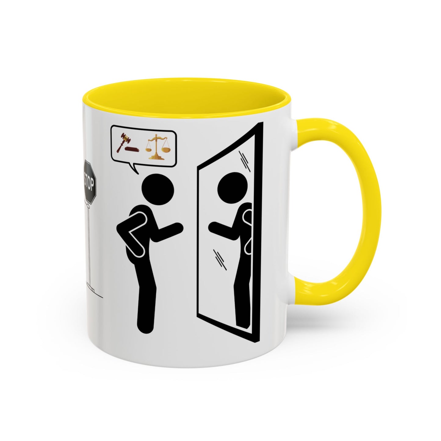 JUZGANDO Coffee Mug for Everyday Laughs, Funny Gift for Coffee Lovers, Quirky Office Mug, Unique Holiday Gift, Playful Drinkware