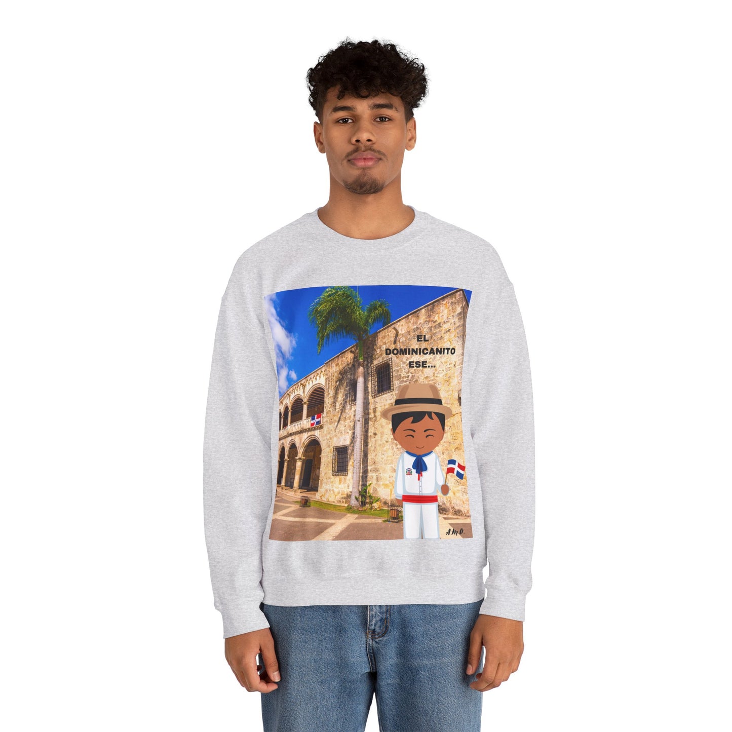 EL DOMINICANITO ESE Unisex Heavy Blend™ Crewneck Sweatshirt