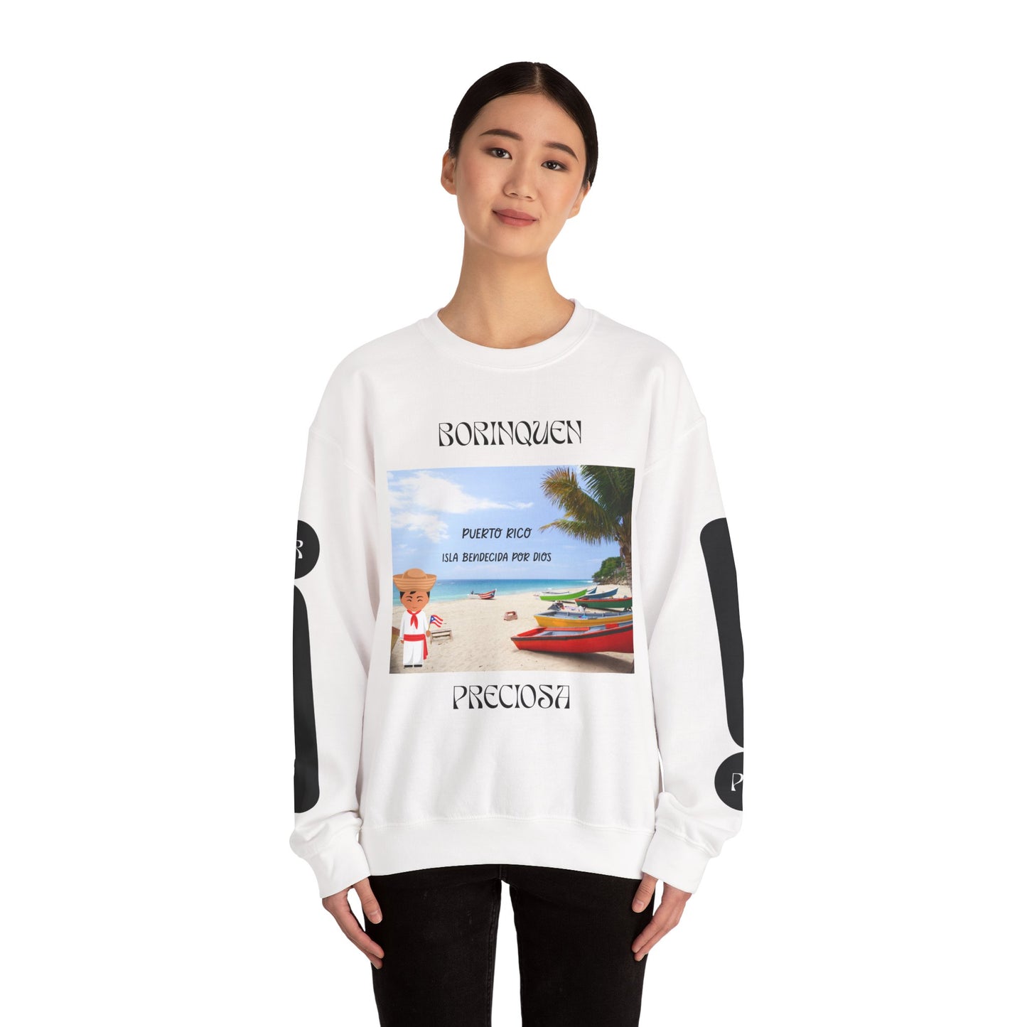 PUERTO RICO Unisex Heavy Blend™ Crewneck Sweatshirt