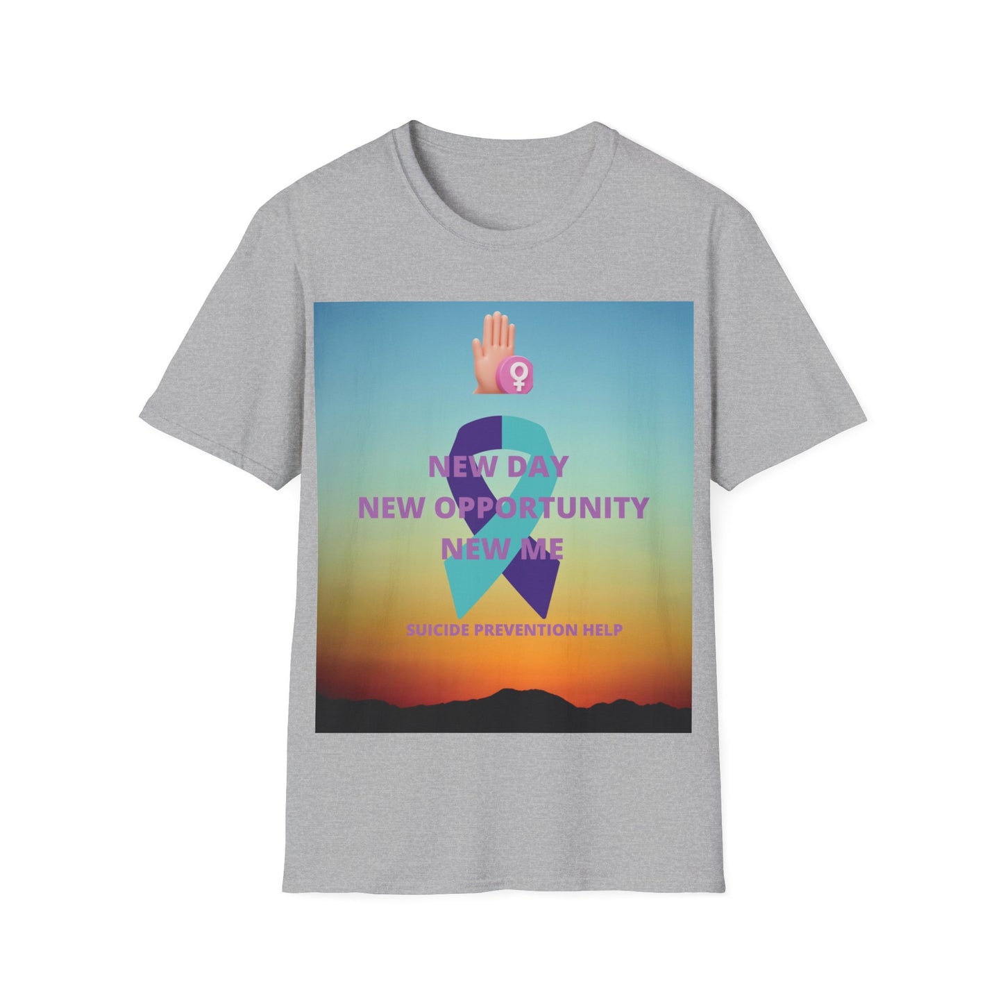 SUICIDE PREVENTION Unisex Softstyle T-Shirt