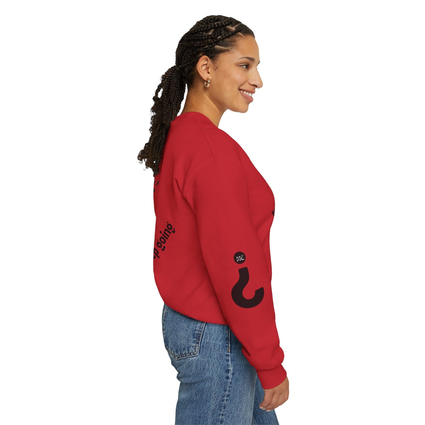IT'S OK Inspirational Unisex Sweatshirt - Mental Health Awareness, Cozy Fashion, Self-Care Gift, Comfort Wear, Uplifting Quote