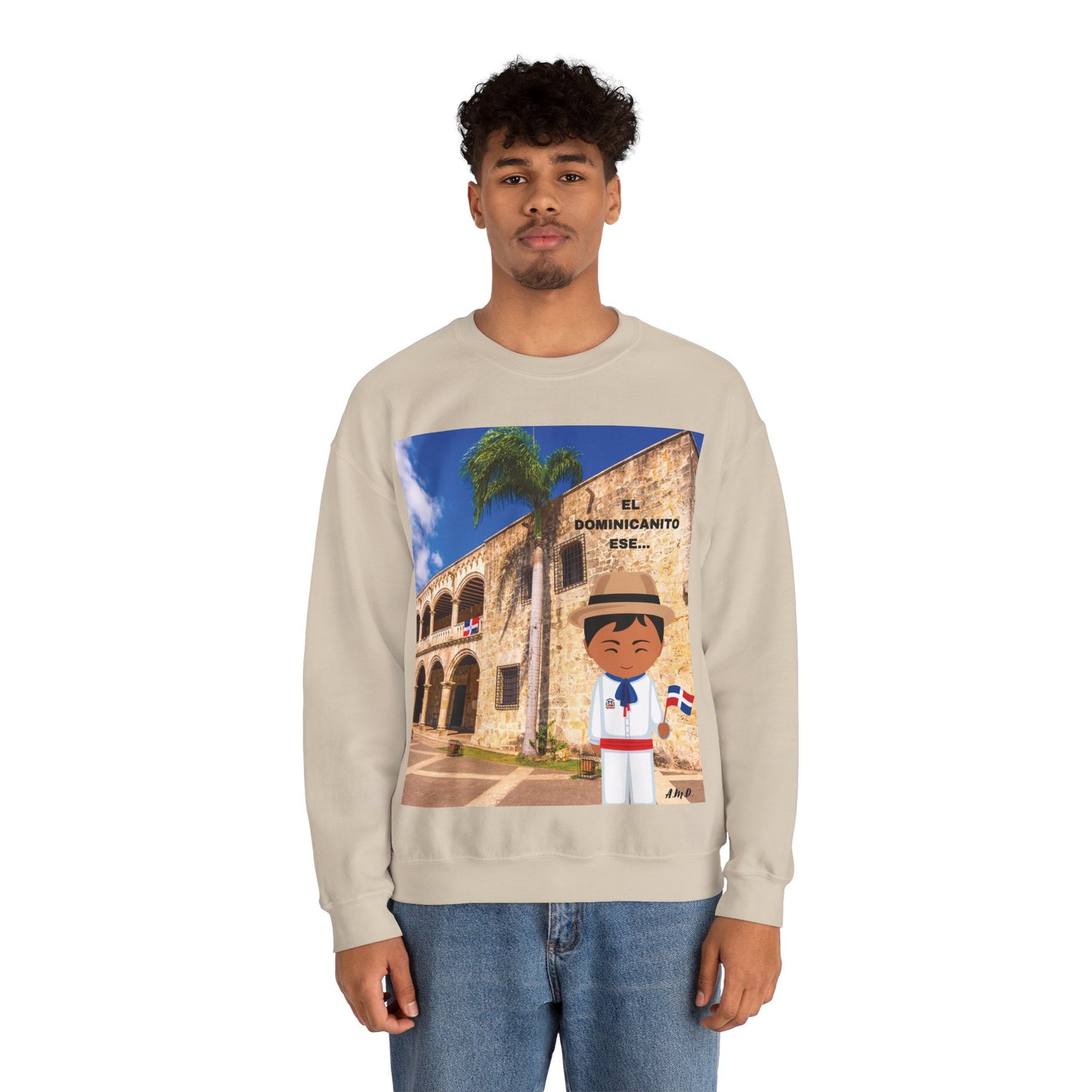 EL DOMINICANITO ESE Unisex Heavy Blend™ Crewneck Sweatshirt