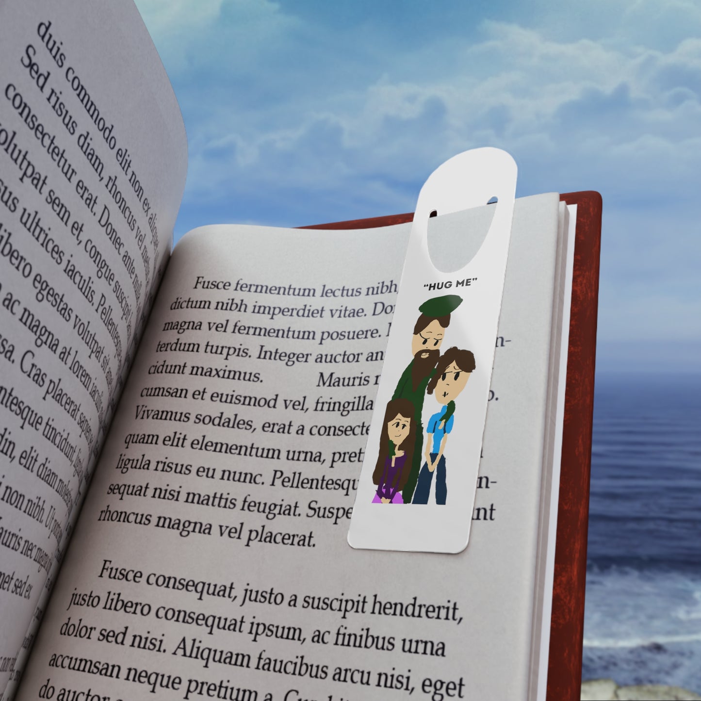 HUG ME ISAAC IDYER ARTS DESINGS Bookmark