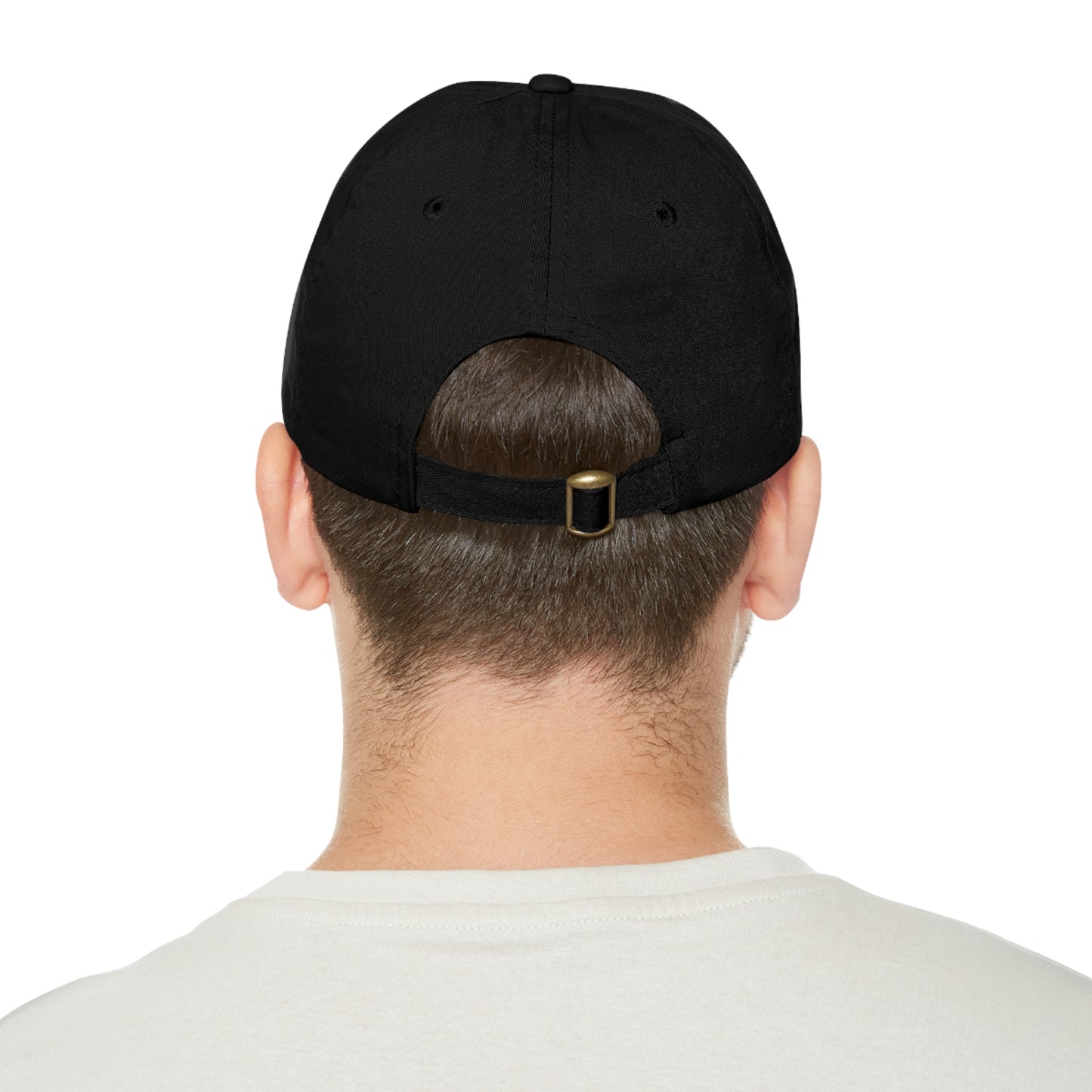 NEW DAY NEW BEGINNING A NEW ME Hat with Leather Patch (Rectangle)