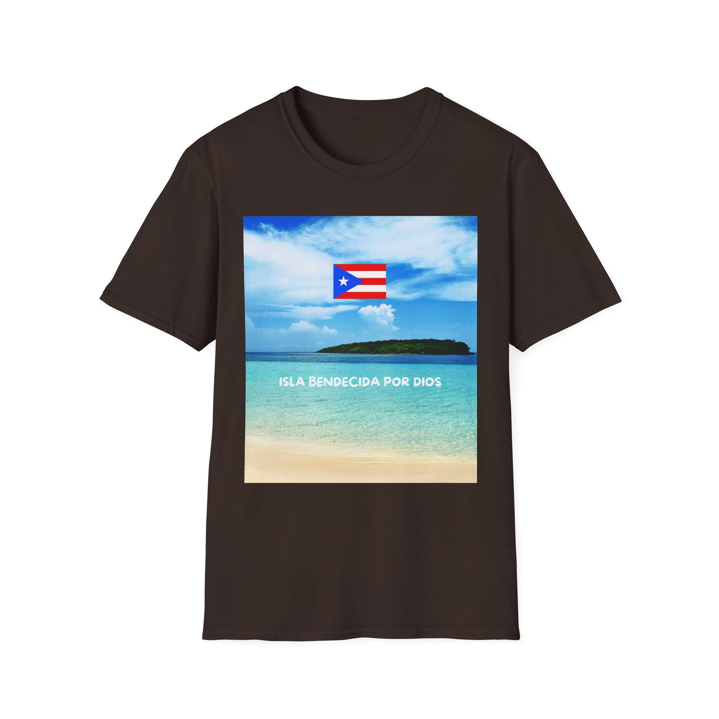 Puerto Rico Pride T-Shirt, Beach Vacation Tee, Unisex Graphic Shirt, Lighthouse Design, Caribbean Summer Wear