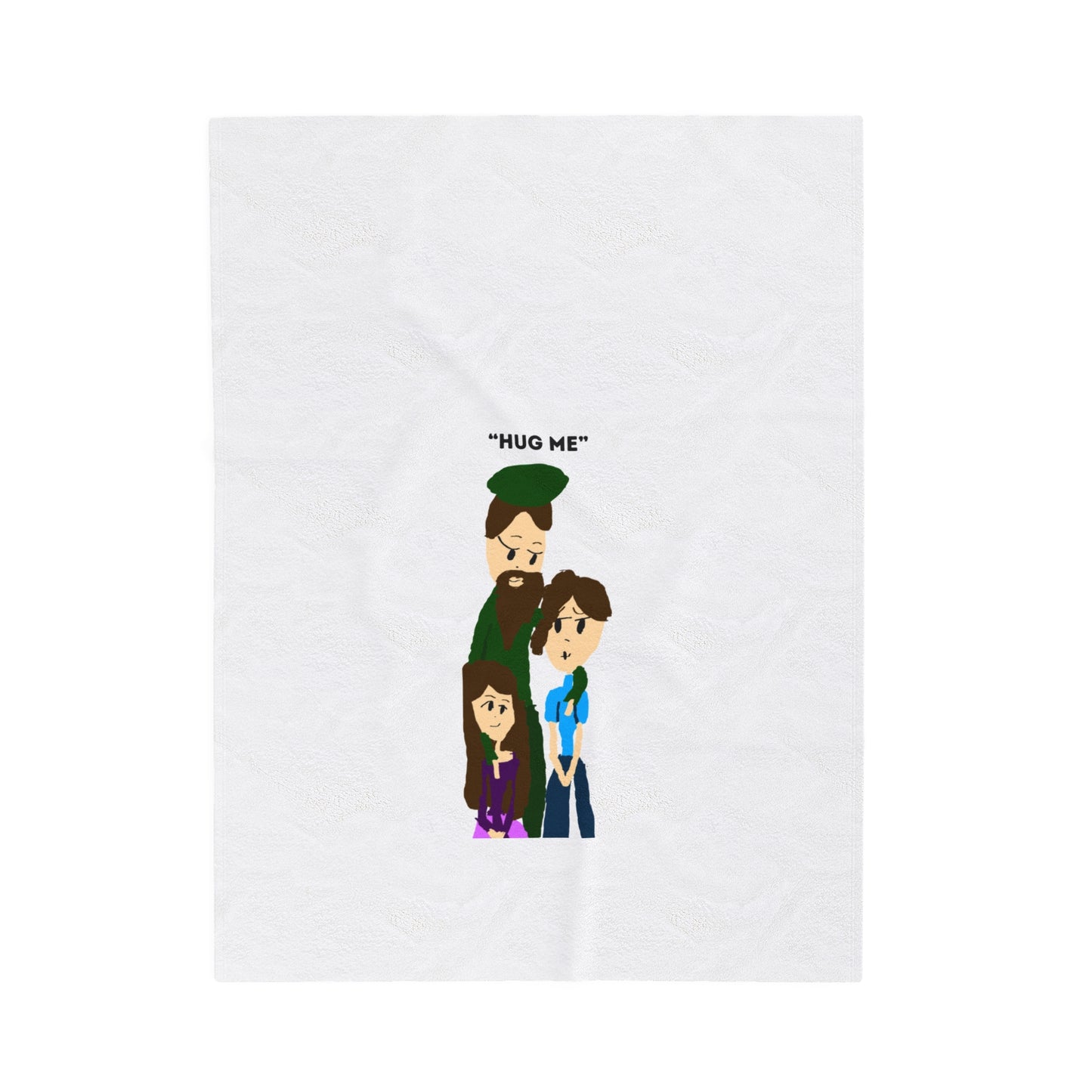 HUG ME Velveteen Plush Blanket