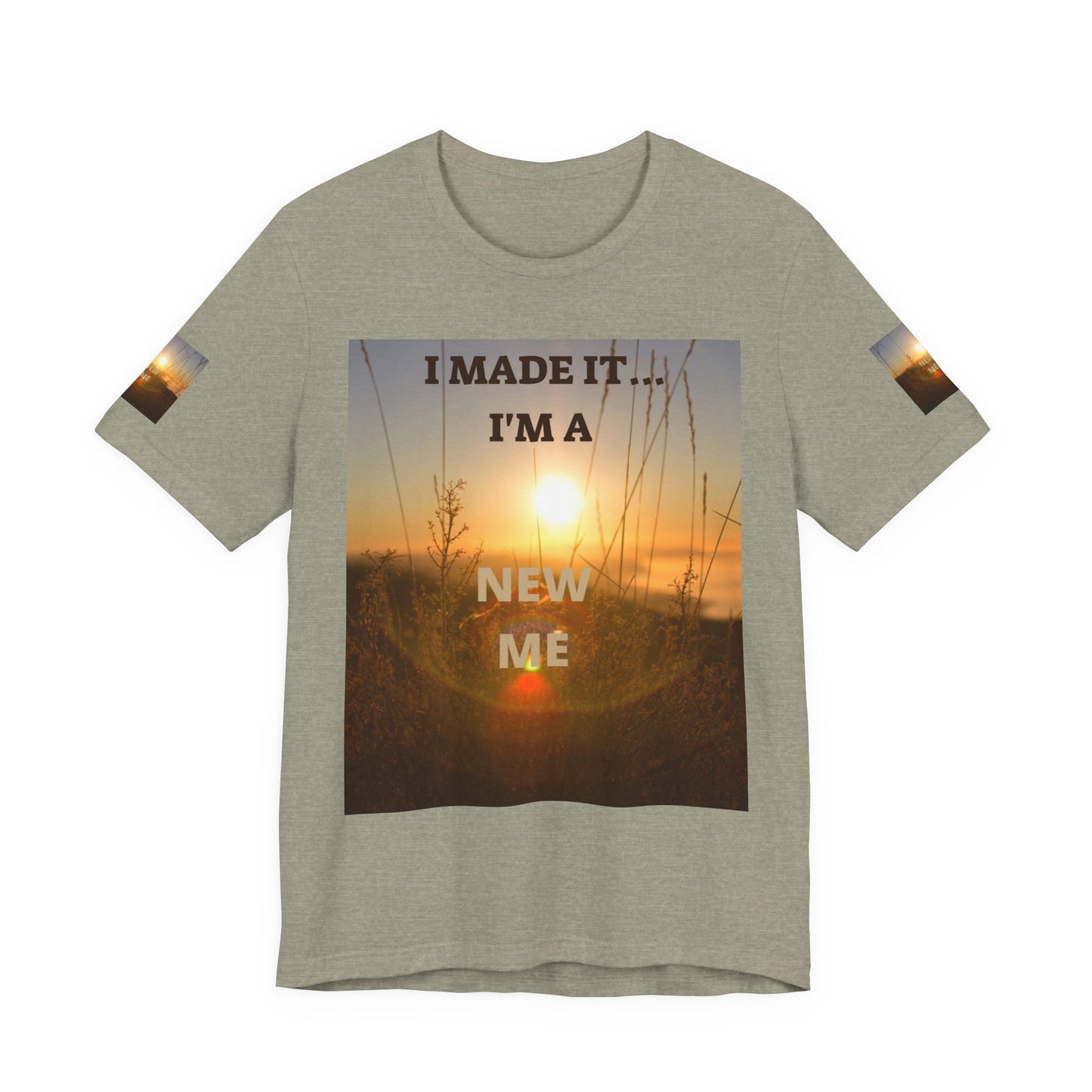 NEW ME IM Inspirational Unisex Tee | Celebrate New Beginnings, Motivational Shirt, Casual Wear, Gift for Self-Love, New Year, Personal Growth