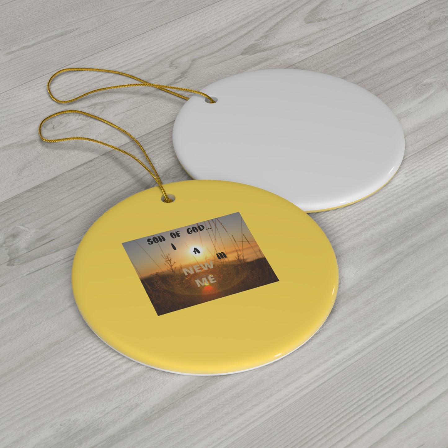 SON OF GOD Ceramic Ornament, 4 Shapes