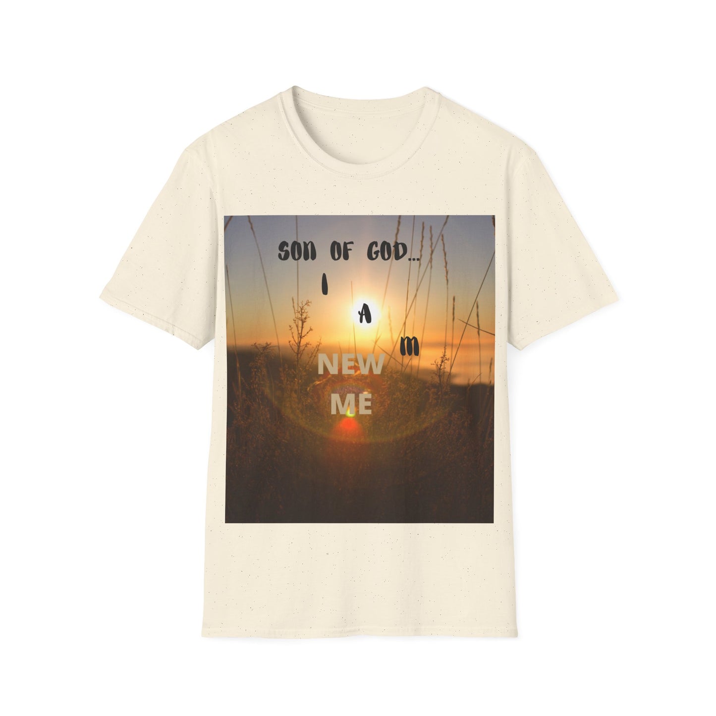 SON OF GOD I AM NEW ME Unisex Softstyle T-Shirt