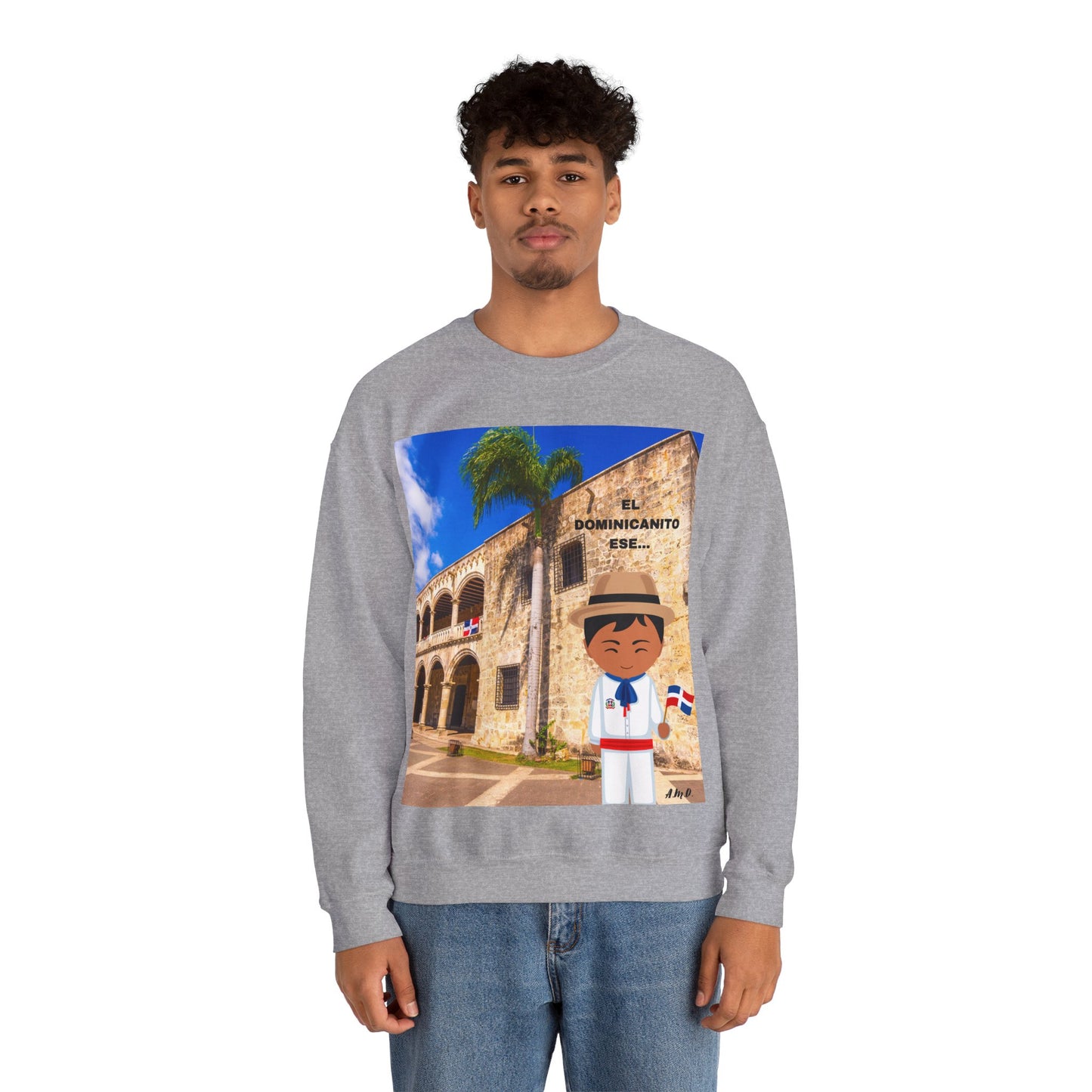 EL DOMINICANITO ESE Unisex Heavy Blend™ Crewneck Sweatshirt