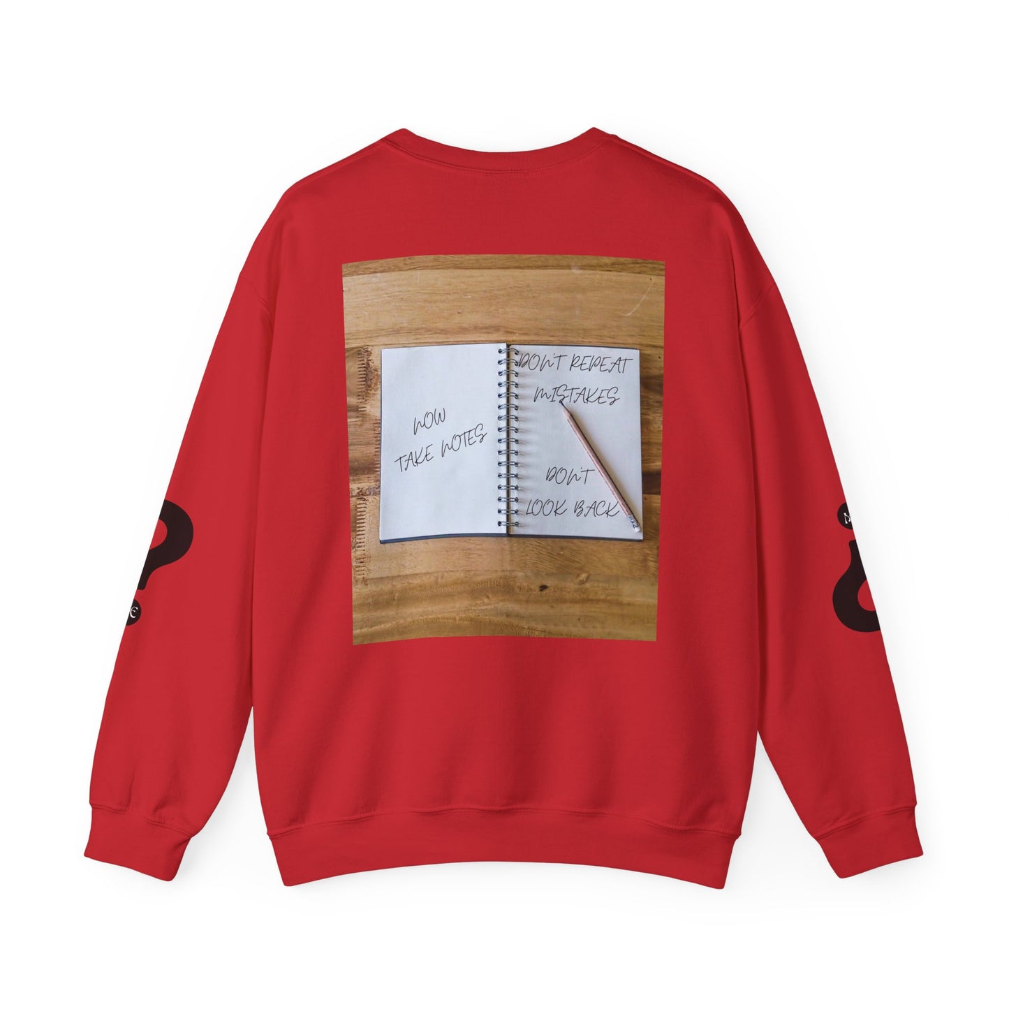 TURN THE PAGE Inspirational Sweatshirt for Note-Takers, Cozy Crewneck, Motivational Gift, Book Lovers, Back-to-School Apparel