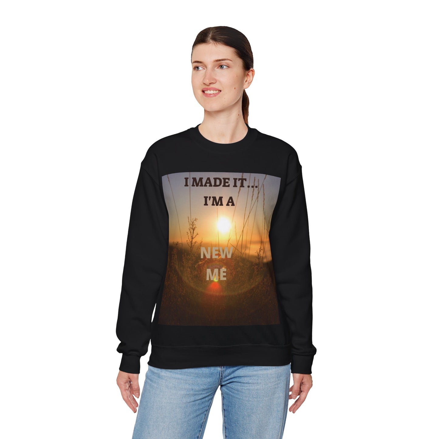 I MADE IT Unisex Heavy Blend™ Crewneck Sweatshirt