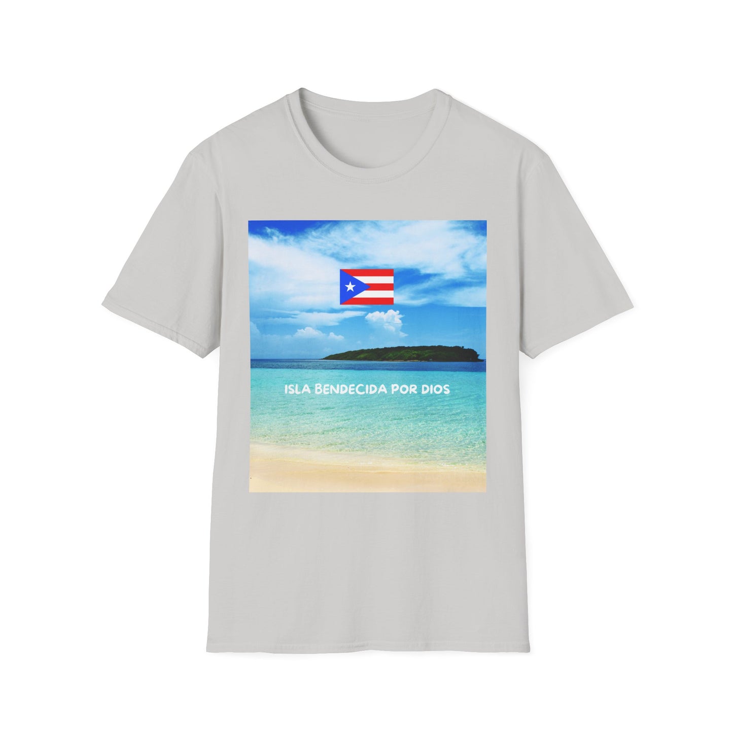 Puerto Rico Pride T-Shirt, Beach Vacation Tee, Unisex Graphic Shirt, Lighthouse Design, Caribbean Summer Wear