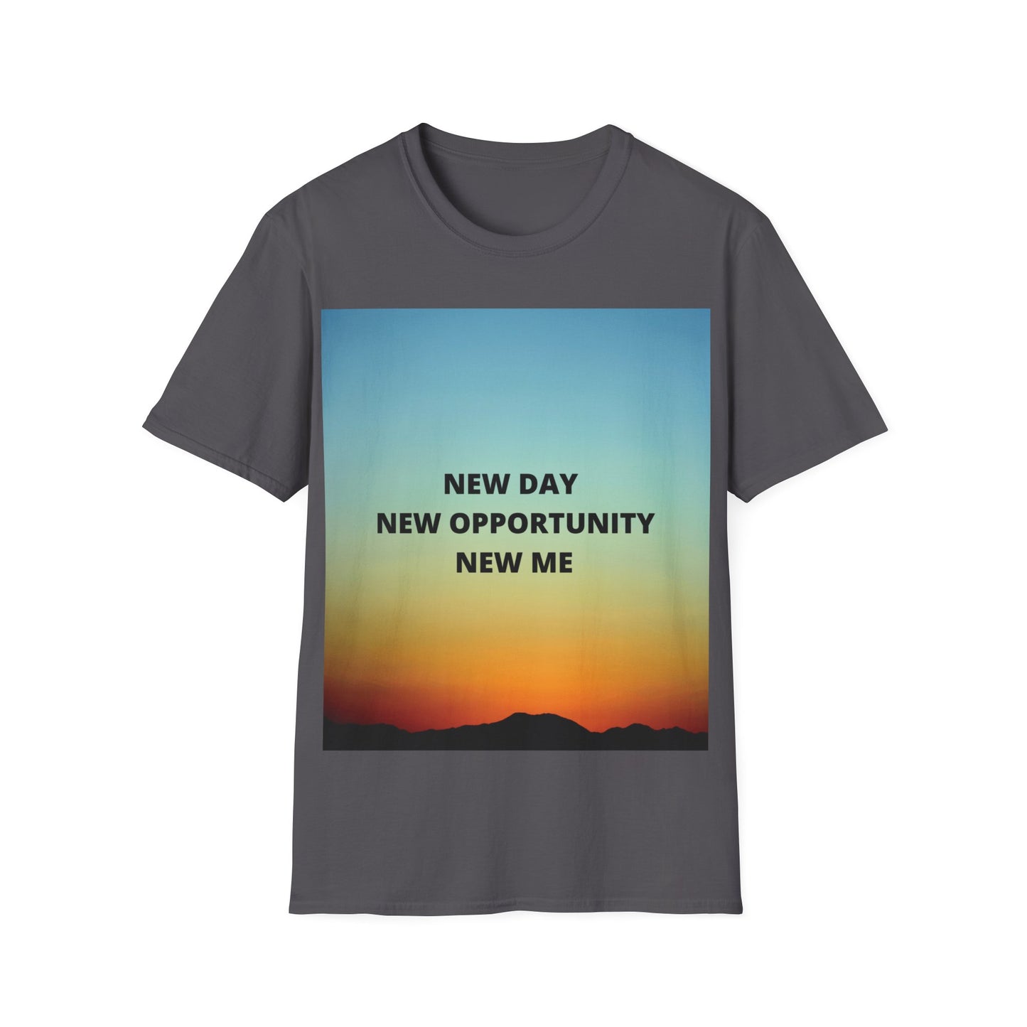 NEW DAY NEW OPPORTUNITY NEW ME Unisex Softstyle T-Shirt