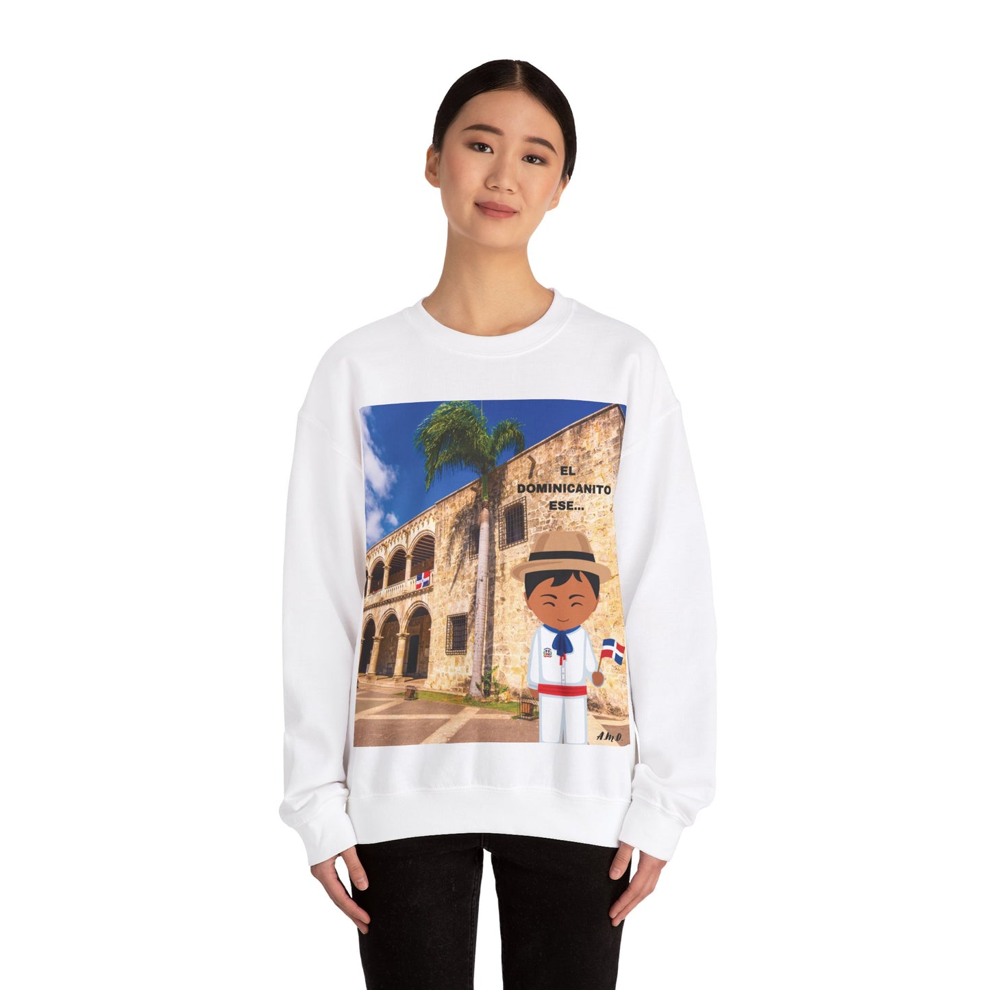 EL DOMINICANITO ESE Unisex Heavy Blend™ Crewneck Sweatshirt
