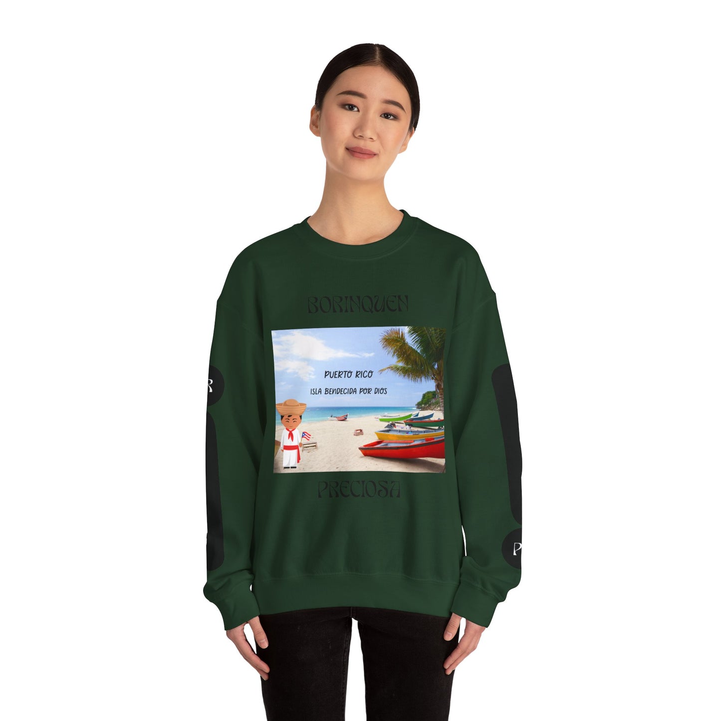 PUERTO RICO Unisex Heavy Blend™ Crewneck Sweatshirt