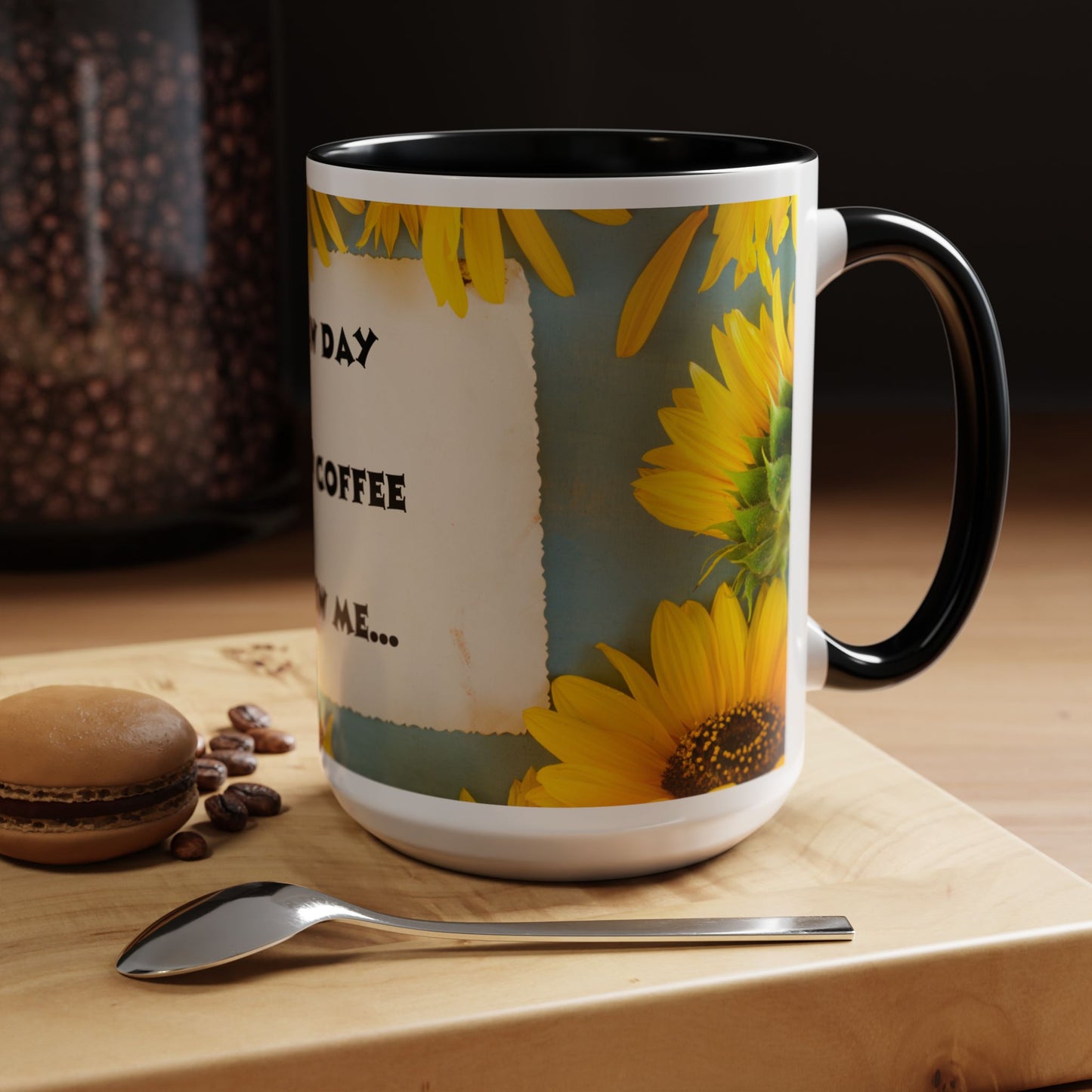 A NEW COFFEE A NEW DAY A NEW ME... Accent Coffee Mug, 11oz