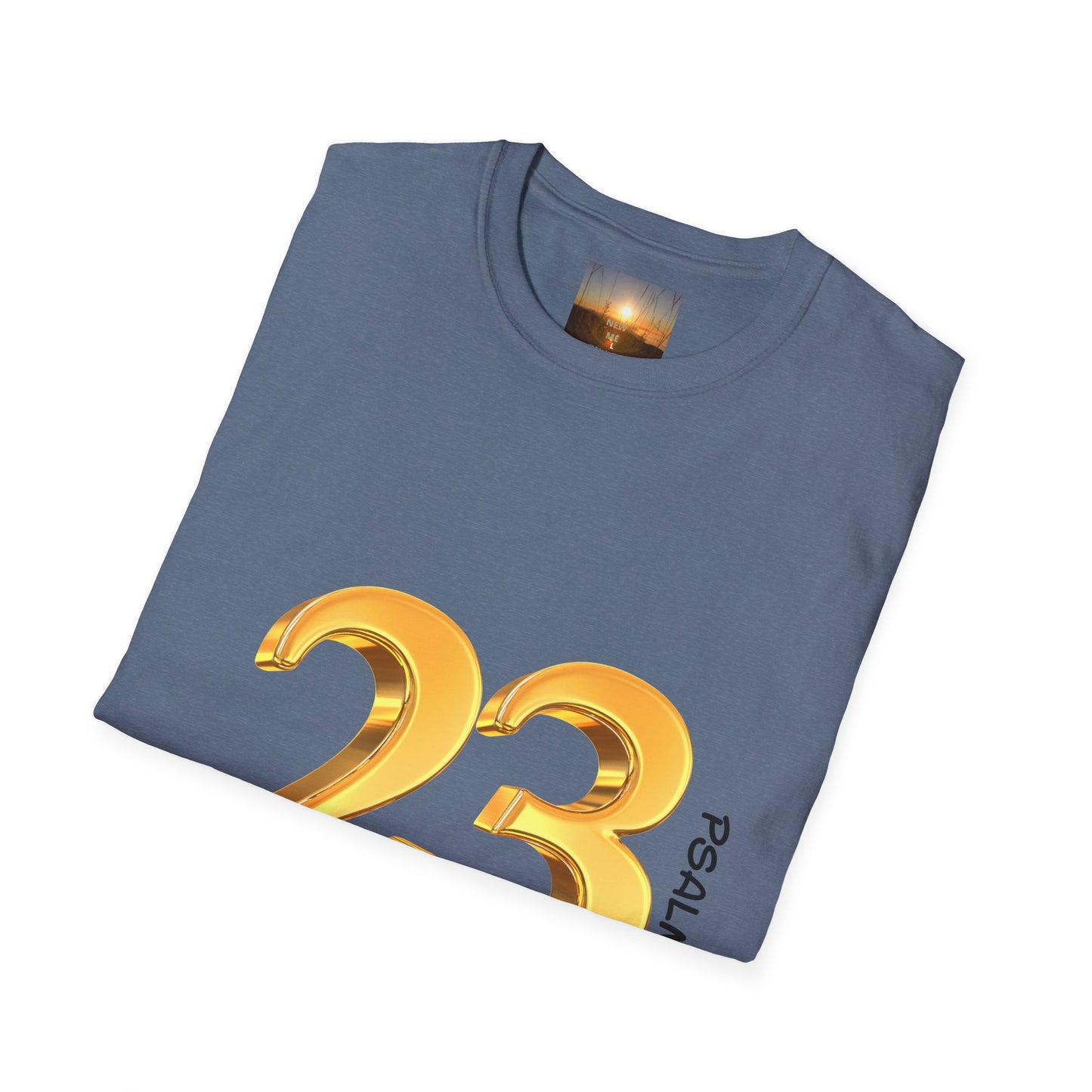 PSALM 23 Comfortable Faith-Inspired T-Shirt with Psalm 23 Design, Spiritual Tee, Christian Apparel, Inspirational Gifts, Everyday Wear