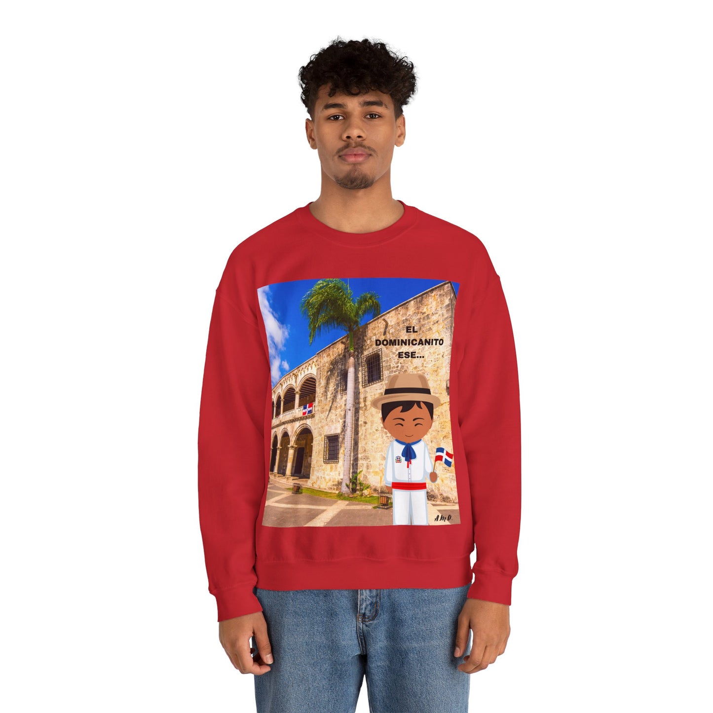 EL DOMINICANITO ESE Unisex Heavy Blend™ Crewneck Sweatshirt