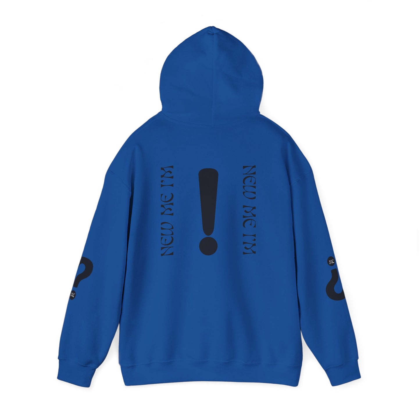 New Day, New Me Motivational Hoodie - Cozy Unisex Sweatshirt for Inspiration, Self-Care, Fitness Goals, Gift for Him, Her