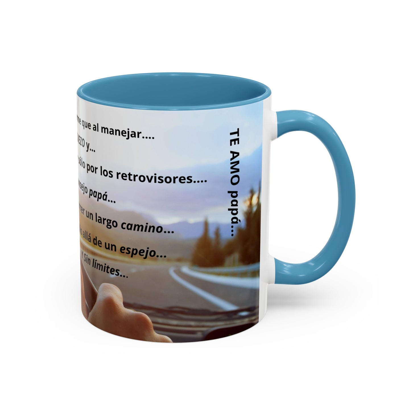 Gracias papá Accent Coffee Mug (11, 15oz)