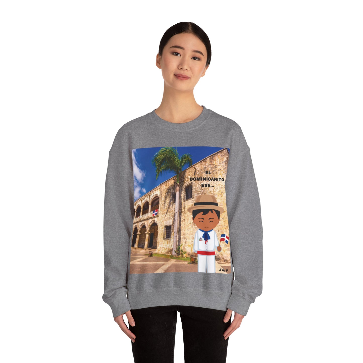 EL DOMINICANITO ESE Unisex Heavy Blend™ Crewneck Sweatshirt