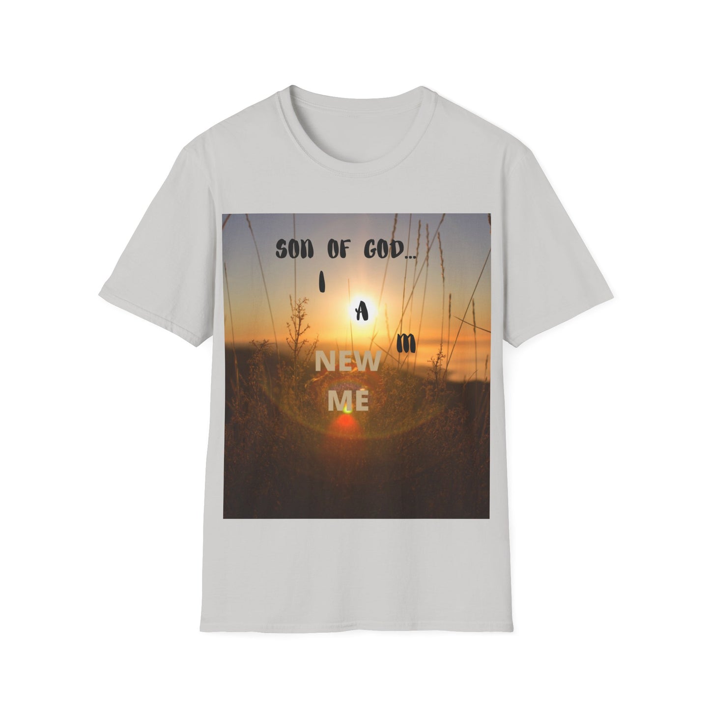 SON OF GOD I AM NEW ME Unisex Softstyle T-Shirt