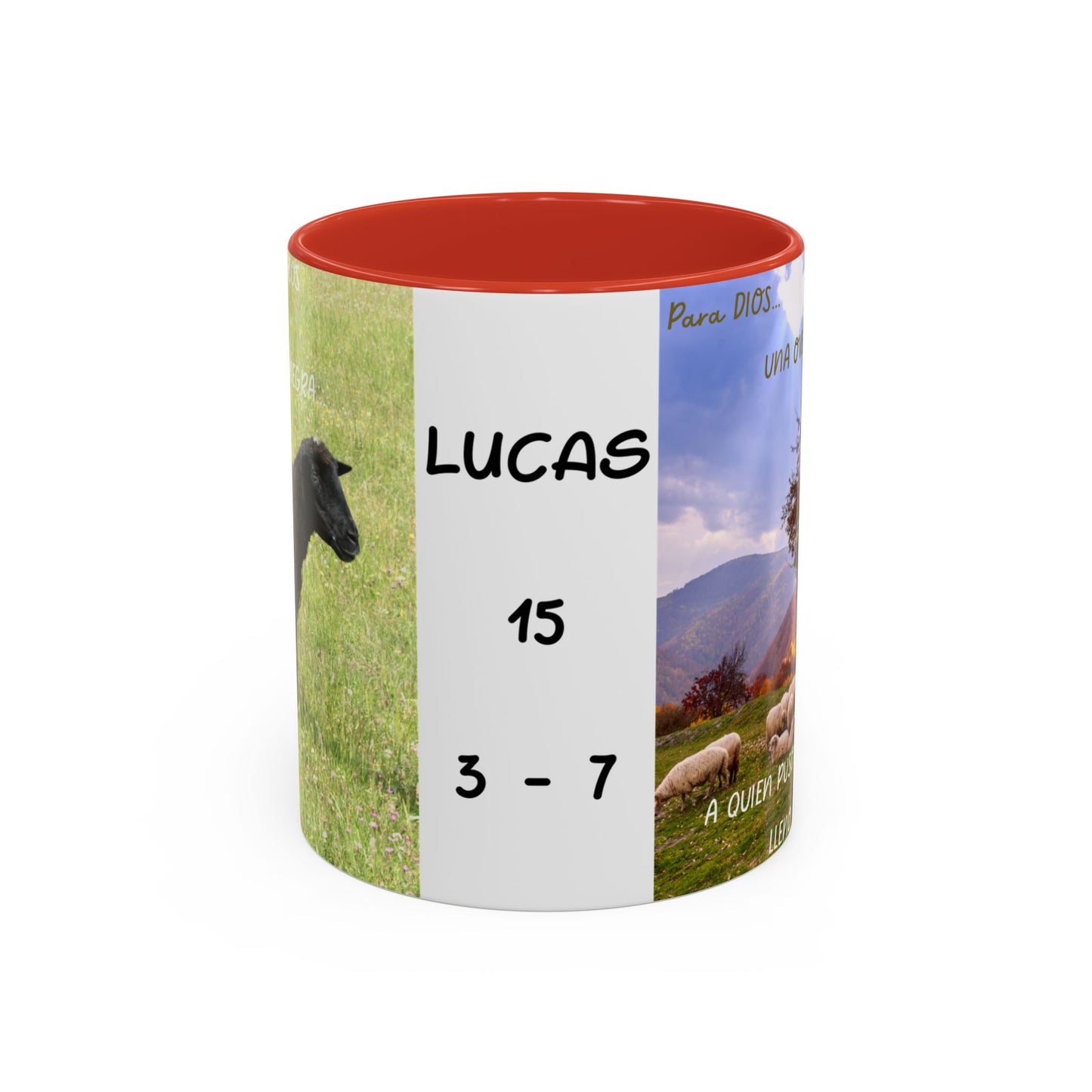 OVEJA NEGRA Personalized Accent Coffee Mug for Sheep Lovers, Custom Birthday Gift, Rustic Farmhouse Decor, Animal Mug, Unique Gift Idea