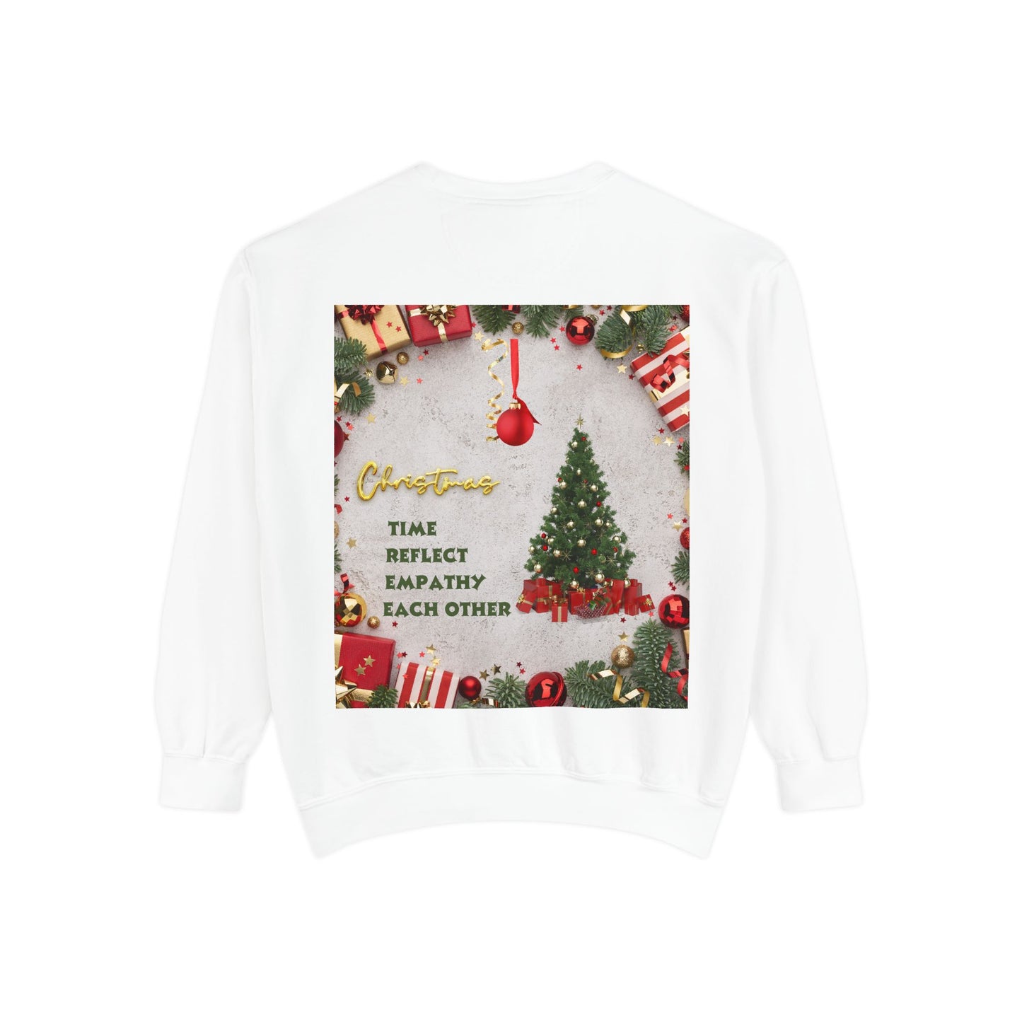 Cozy Holiday Sweatshirt - A New Life, New Hope, New Beginning, Christmas Gift, Unisex Apparel, Festive Wear, Winter Fashion