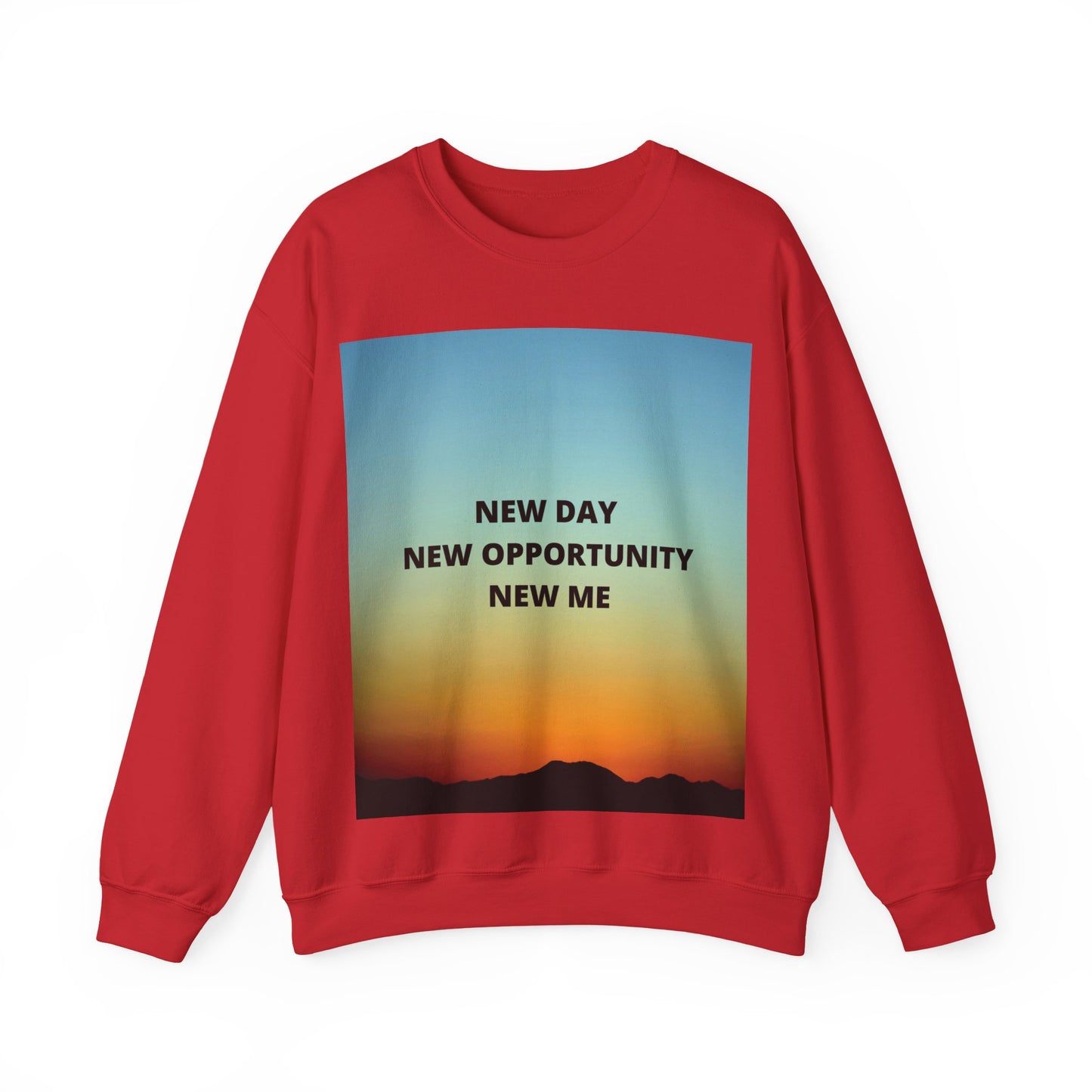 NEW DAY NEW OPPORTUNITY NEW ME Unisex Heavy Blend™ Crewneck Sweatshirt