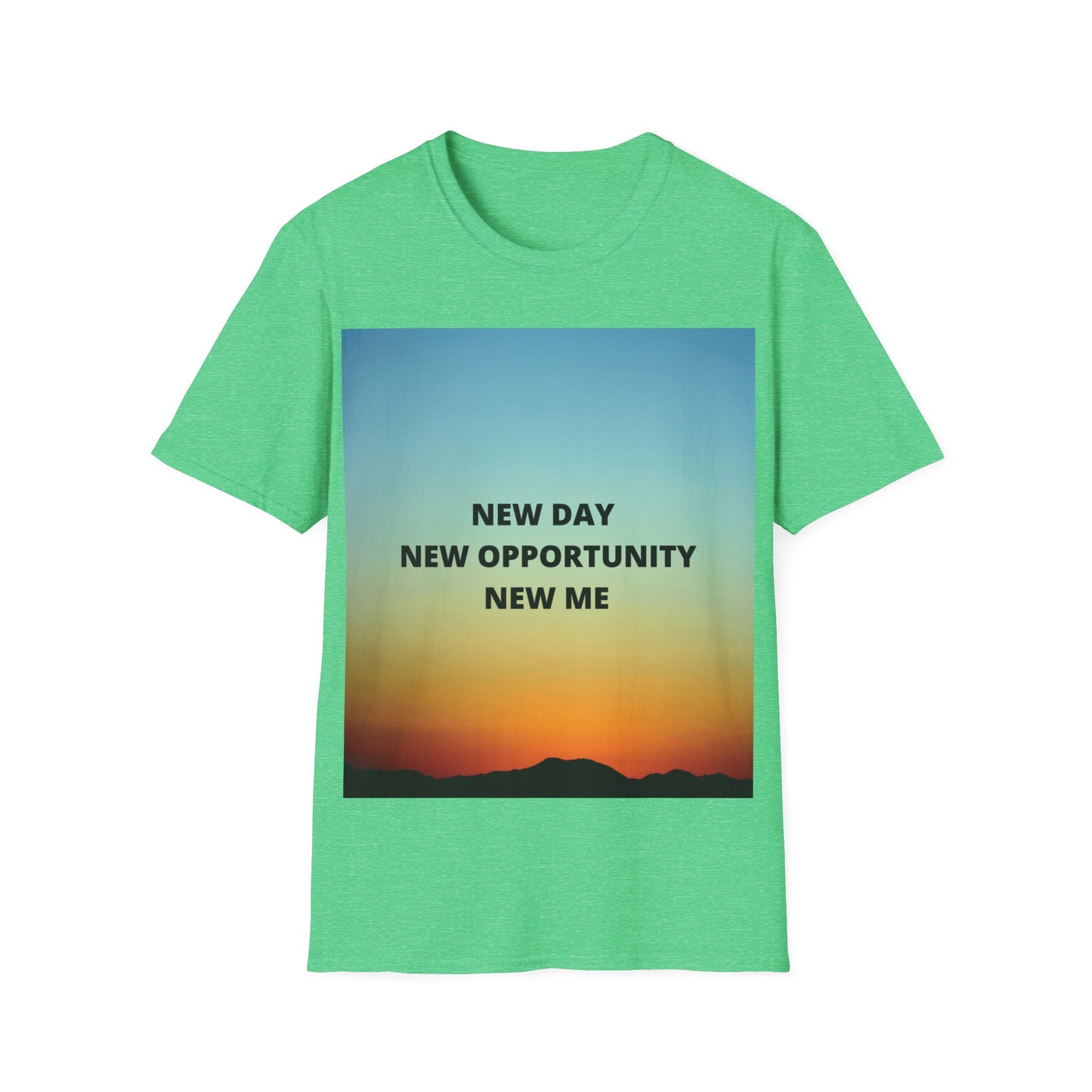 NEW DAY NEW OPPORTUNITY NEW ME Unisex Softstyle T-Shirt