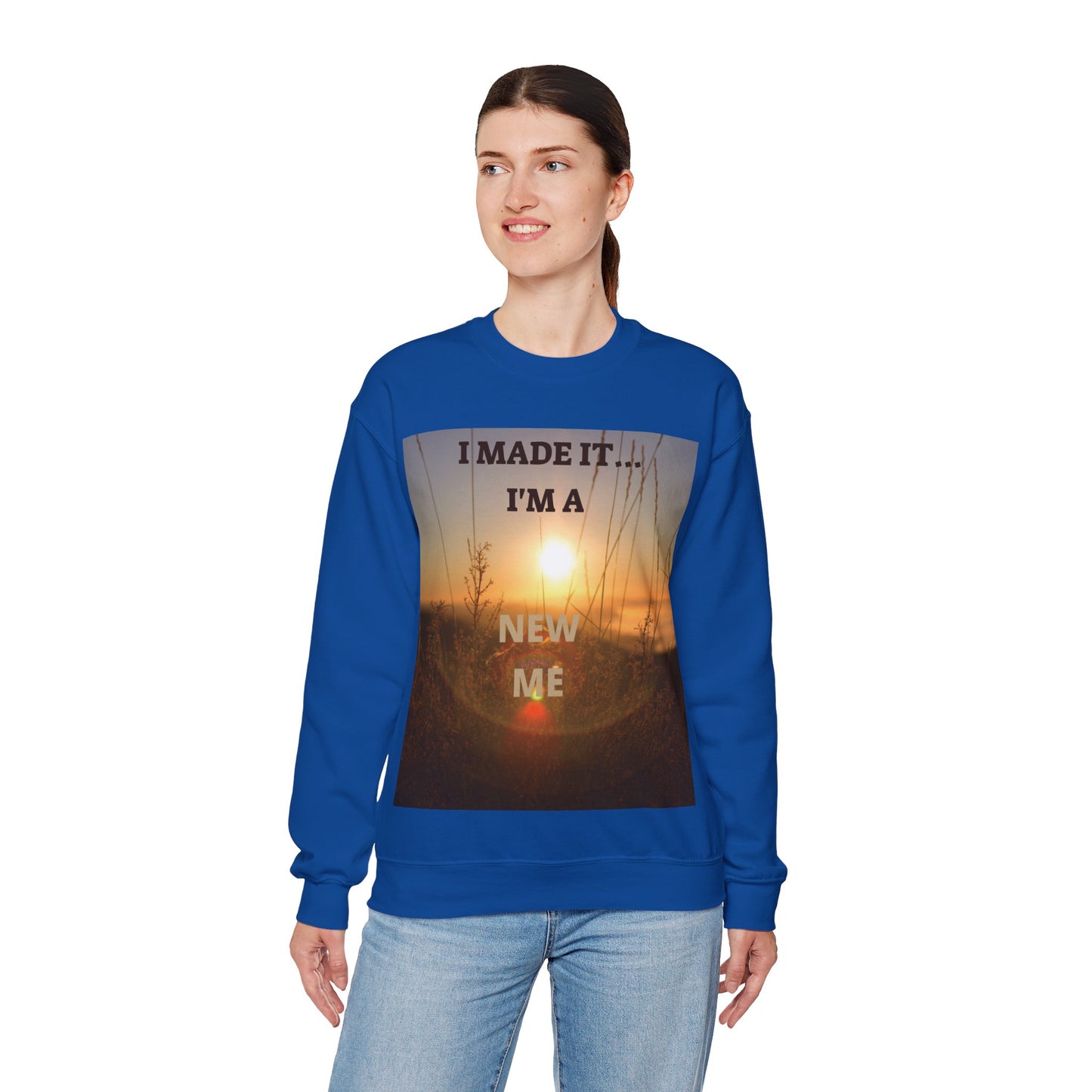 I MADE IT Unisex Heavy Blend™ Crewneck Sweatshirt