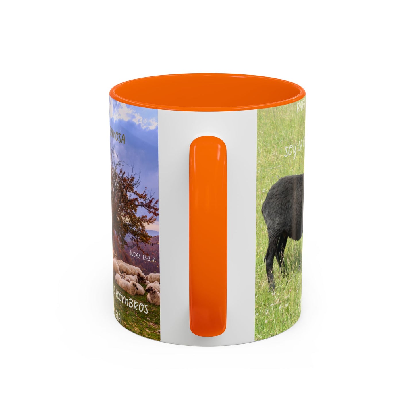 OVEJA NEGRA Personalized Accent Coffee Mug for Sheep Lovers, Custom Birthday Gift, Rustic Farmhouse Decor, Animal Mug, Unique Gift Idea