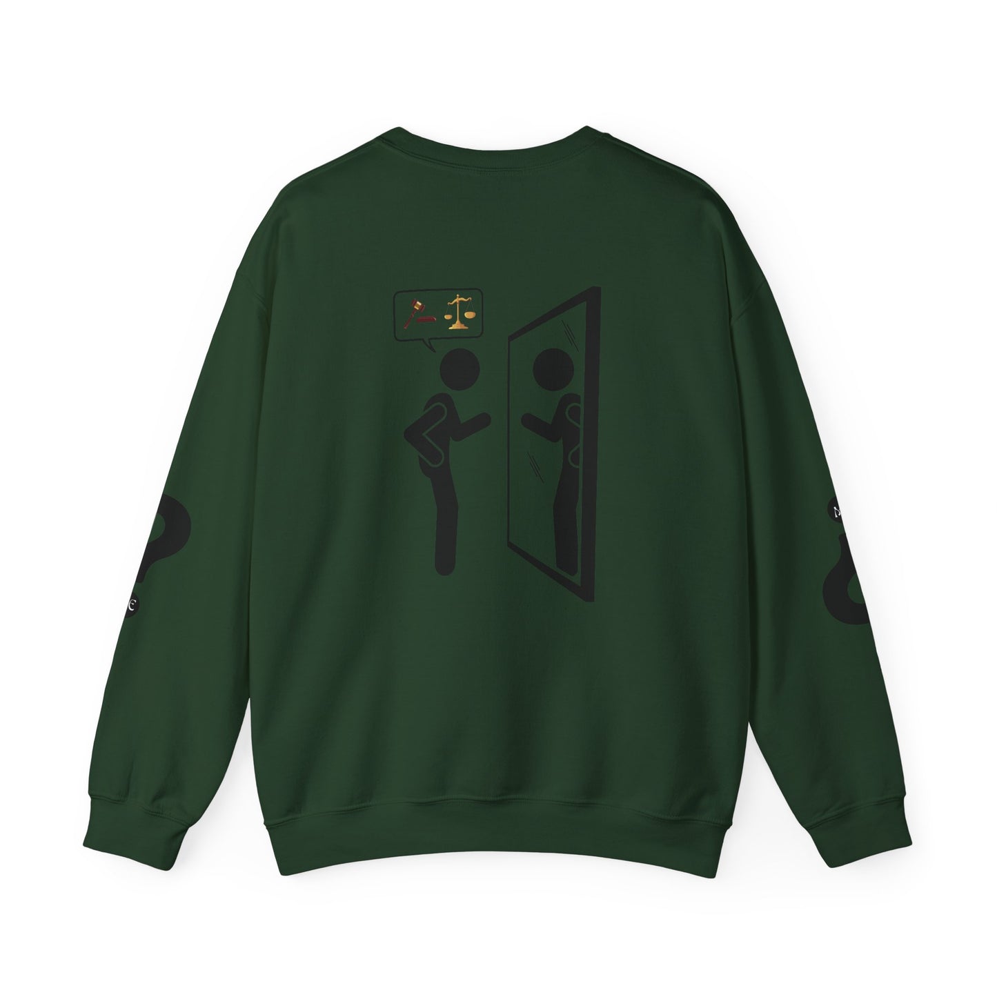 JUZGANDO Crewneck Sweatshirt | Casual Unisex Pullover, Gift for Friends, Comfortable Everyday Wear, Perfect for Birthdays
