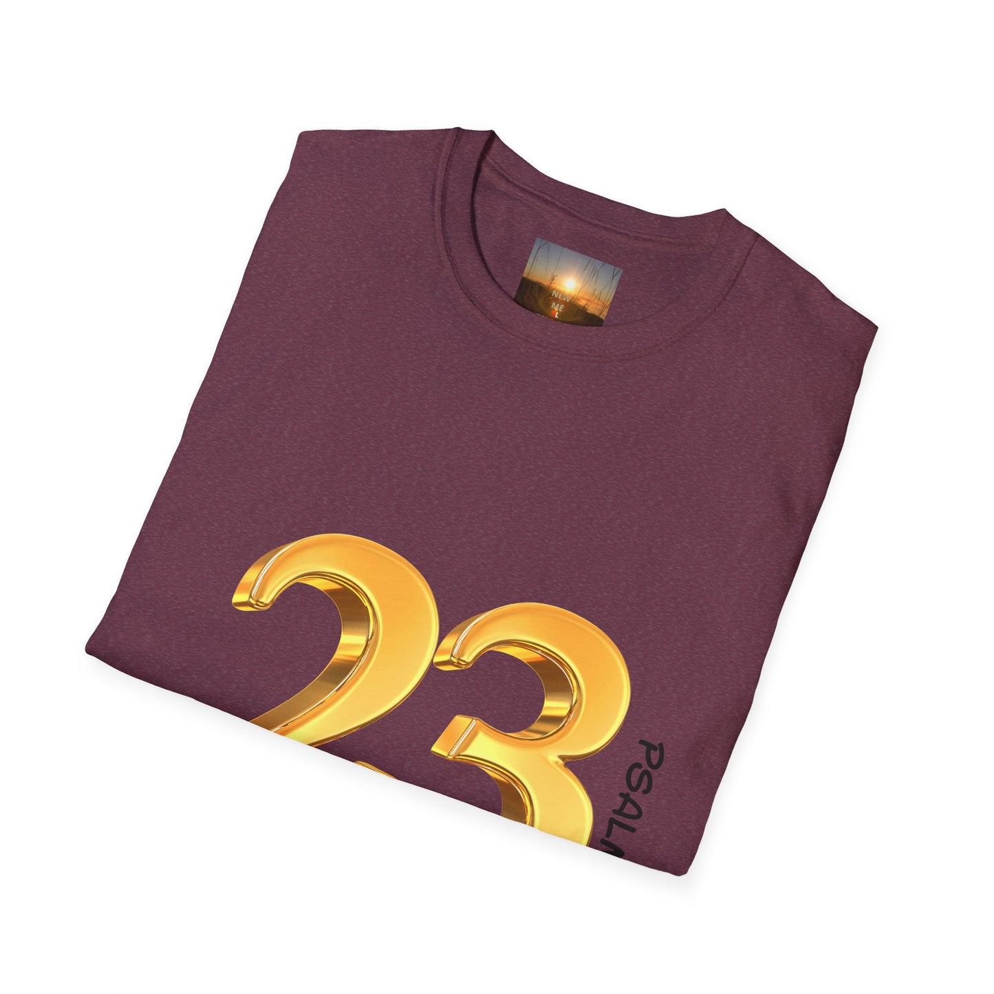 PSALM 23 Comfortable Faith-Inspired T-Shirt with Psalm 23 Design, Spiritual Tee, Christian Apparel, Inspirational Gifts, Everyday Wear
