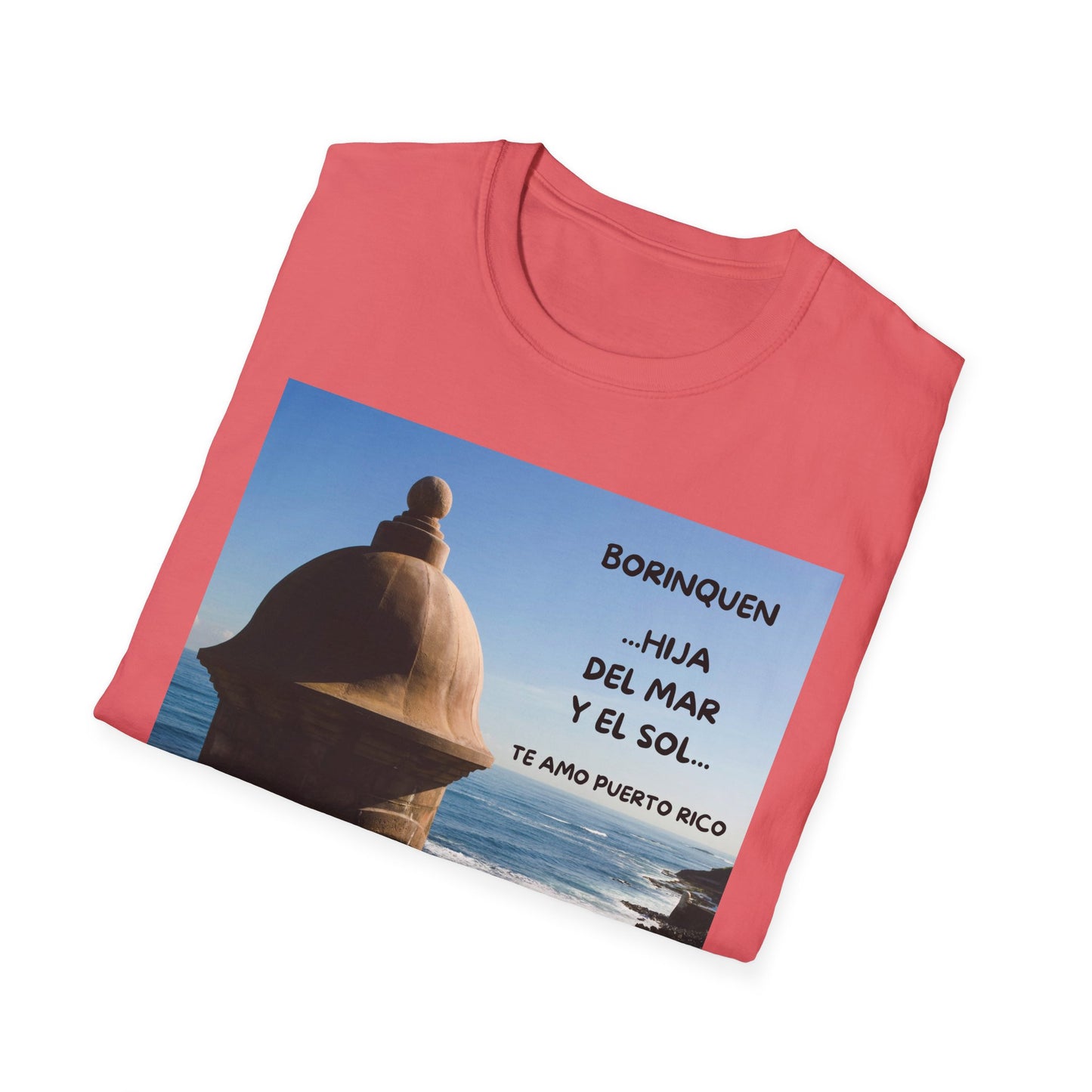 Puerto Rico Pride T-Shirt, Comfortable Tees for Celebrations, Gift for Travel Lovers, Unisex Softstyle T-Shirt, Tropical Vibe Apparel