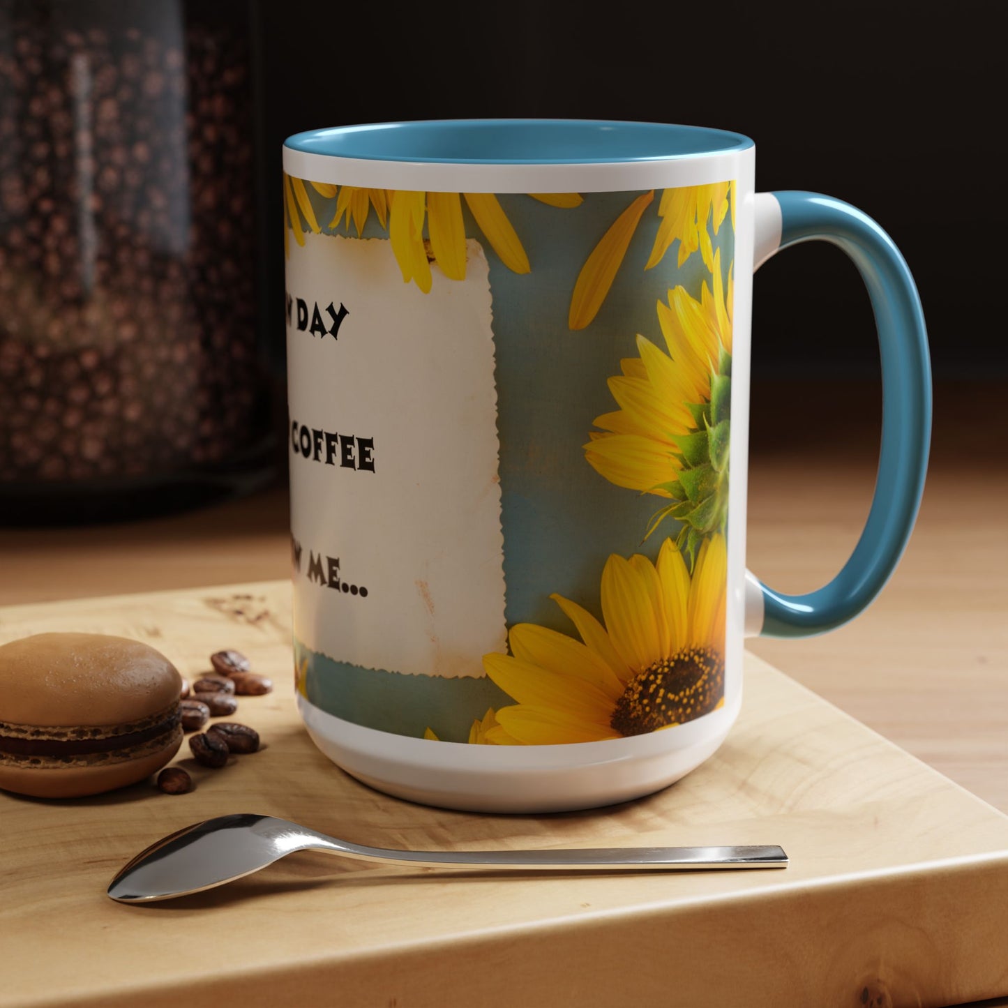 A NEW COFFEE A NEW DAY A NEW ME... Accent Coffee Mug, 11oz