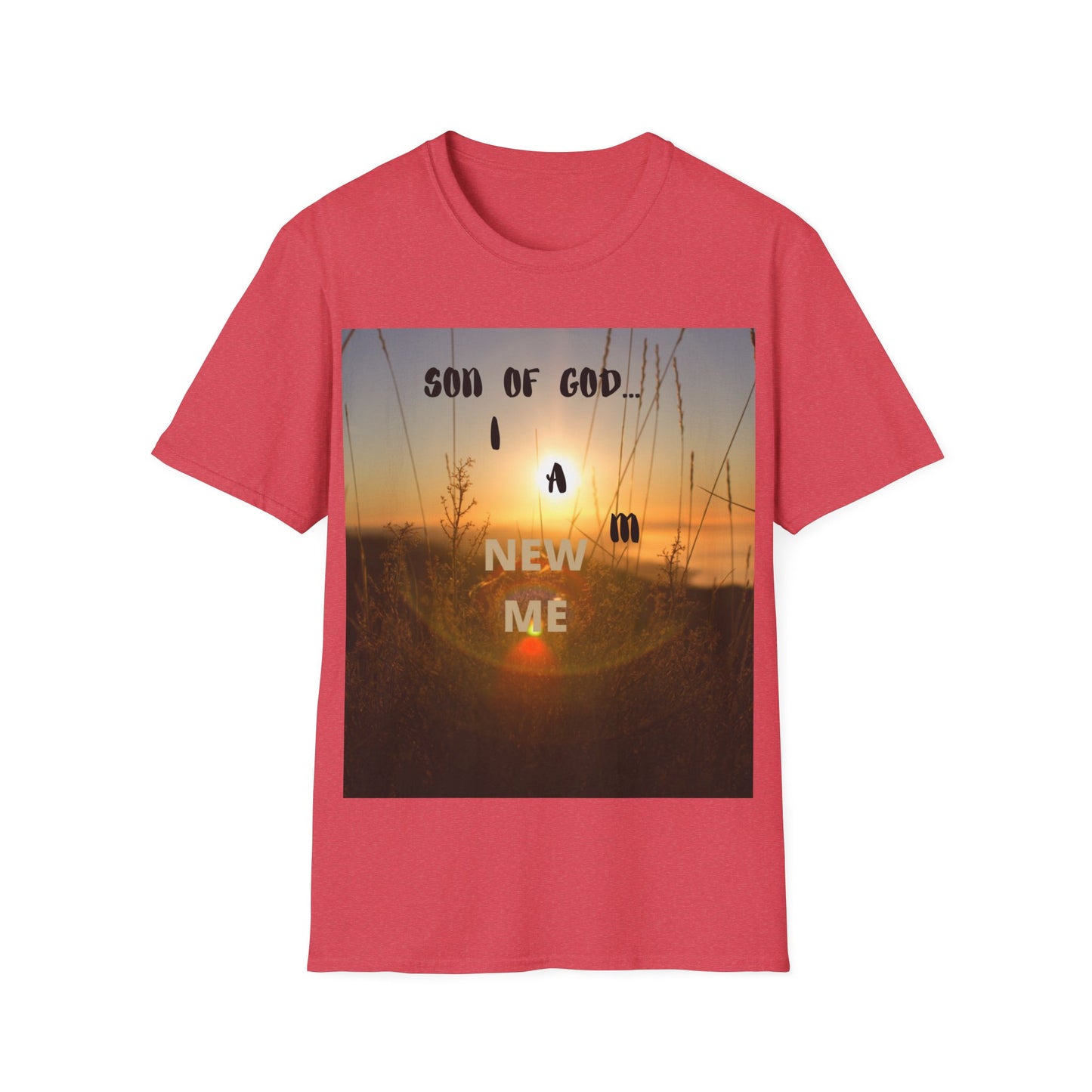 SON OF GOD I AM NEW ME Unisex Softstyle T-Shirt