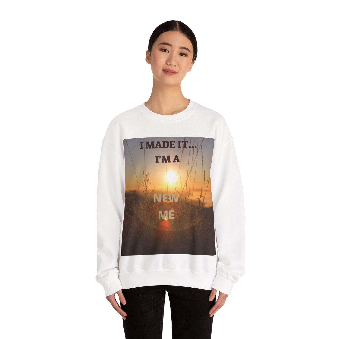 I MADE IT Unisex Heavy Blend™ Crewneck Sweatshirt