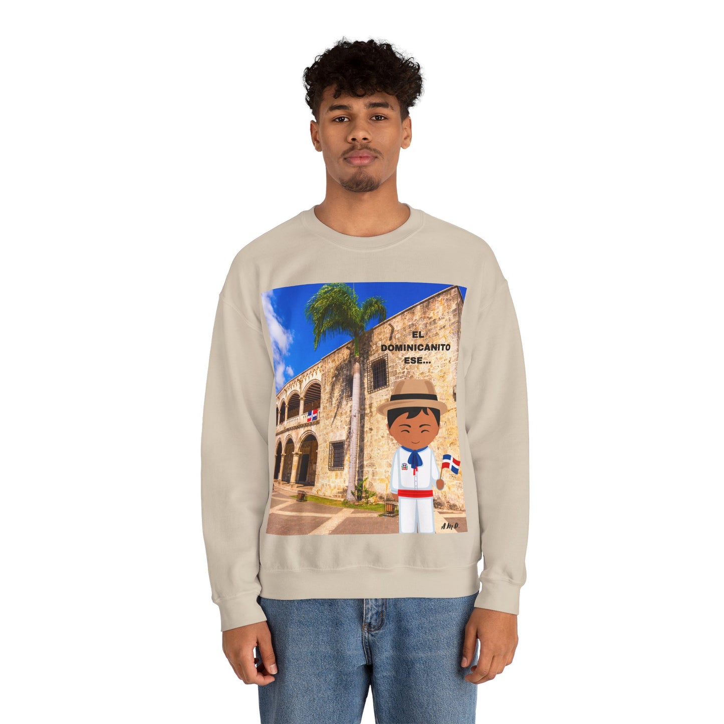 EL DOMINICANITO ESE Unisex Heavy Blend™ Crewneck Sweatshirt