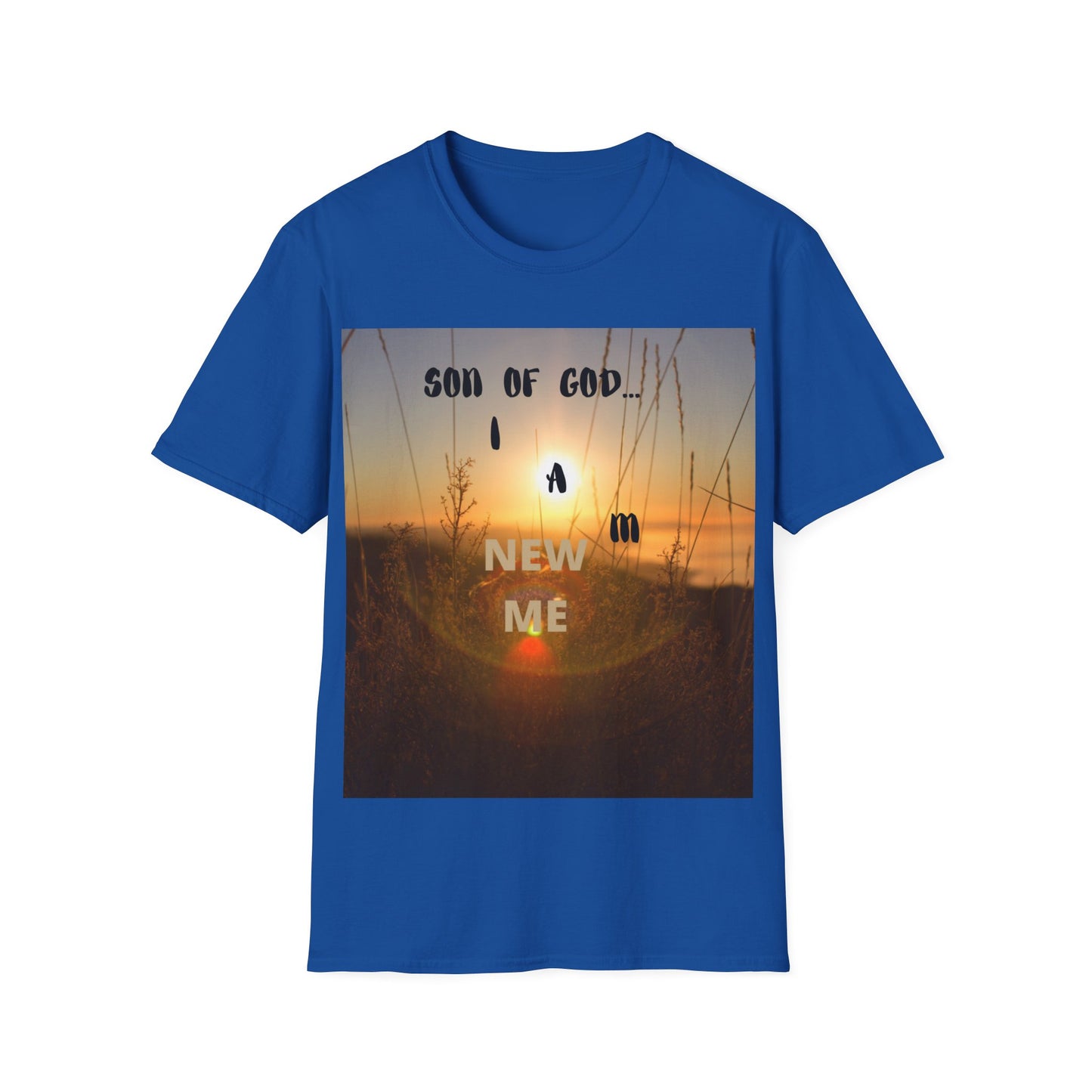 SON OF GOD I AM NEW ME Unisex Softstyle T-Shirt
