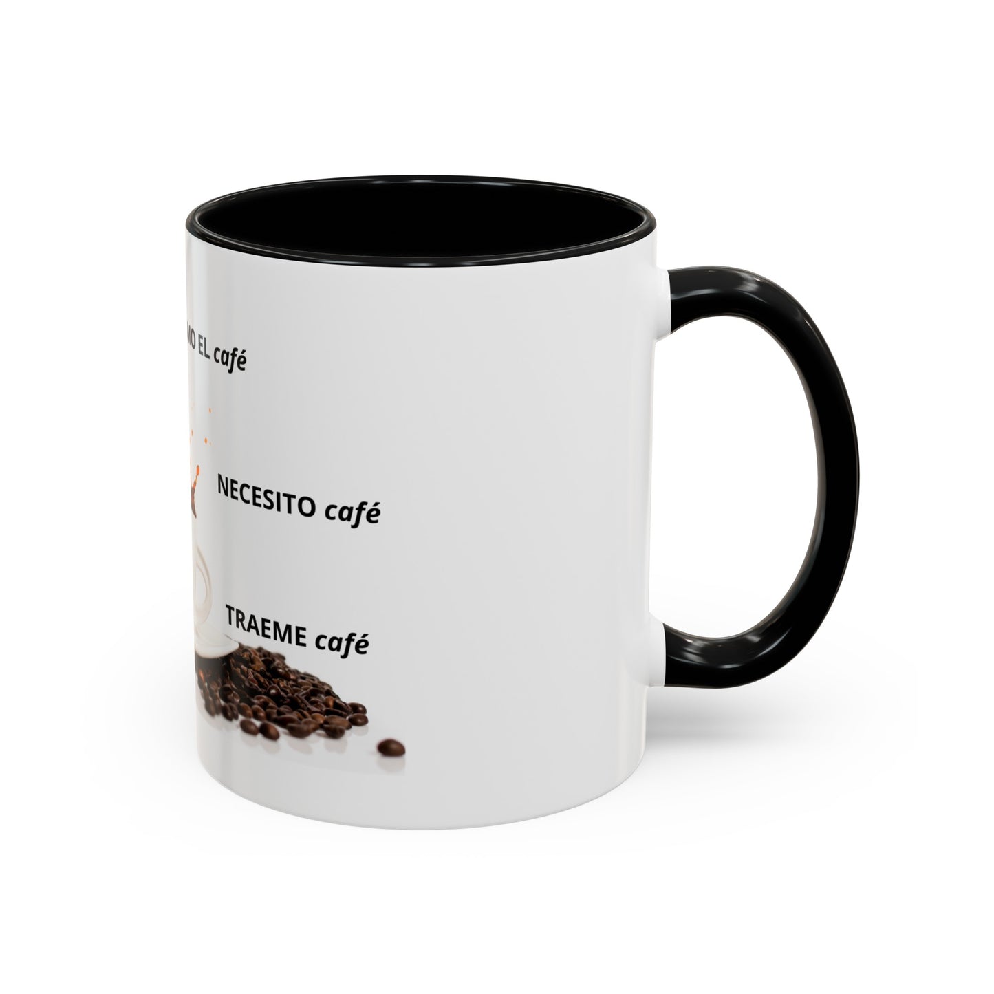 NEW ME IM AMO EL café Accent Coffee Mug (11, 15oz)