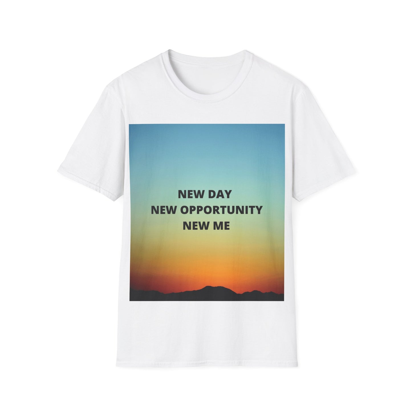 NEW DAY NEW OPPORTUNITY NEW ME Unisex Softstyle T-Shirt