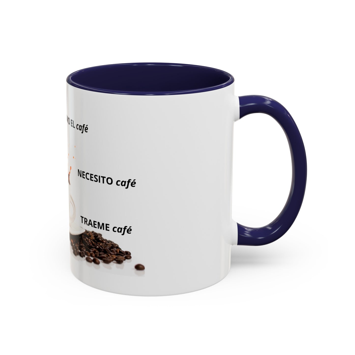 NEW ME IM AMO EL café Accent Coffee Mug (11, 15oz)