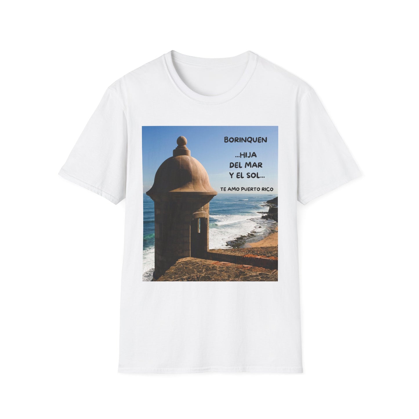 Puerto Rico Pride T-Shirt, Comfortable Tees for Celebrations, Gift for Travel Lovers, Unisex Softstyle T-Shirt, Tropical Vibe Apparel