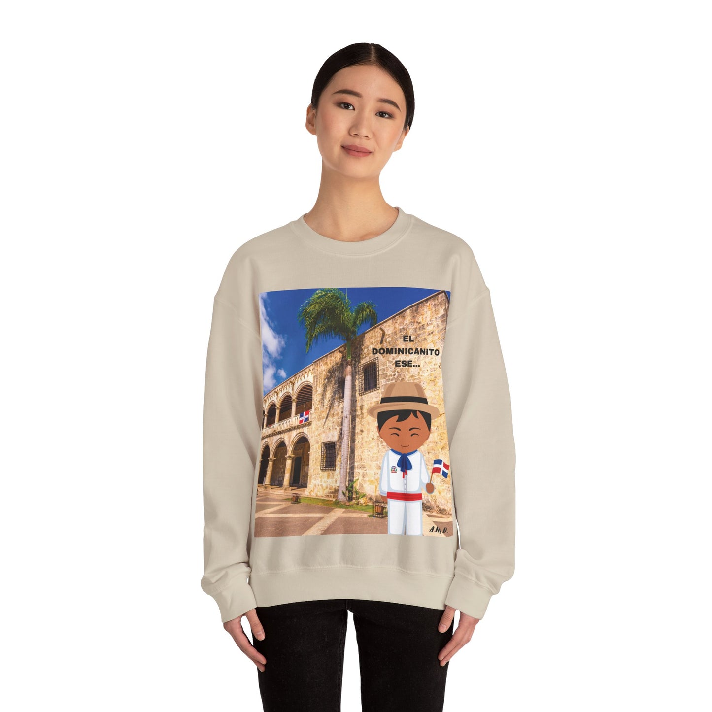 EL DOMINICANITO ESE Unisex Heavy Blend™ Crewneck Sweatshirt